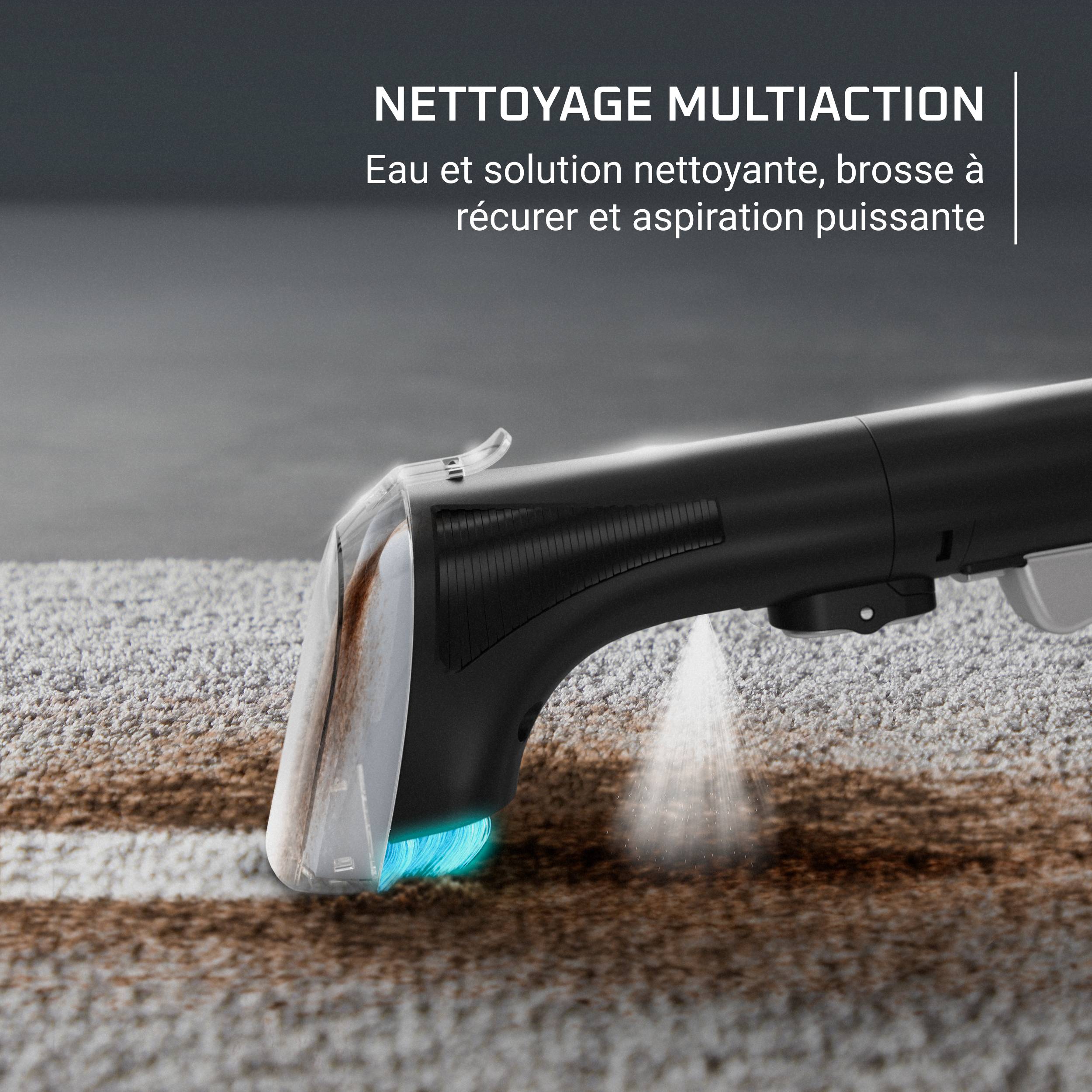 Clean It Compact, Détacheur, Nettoyeur de tapis, Résultats rapides, Design compact