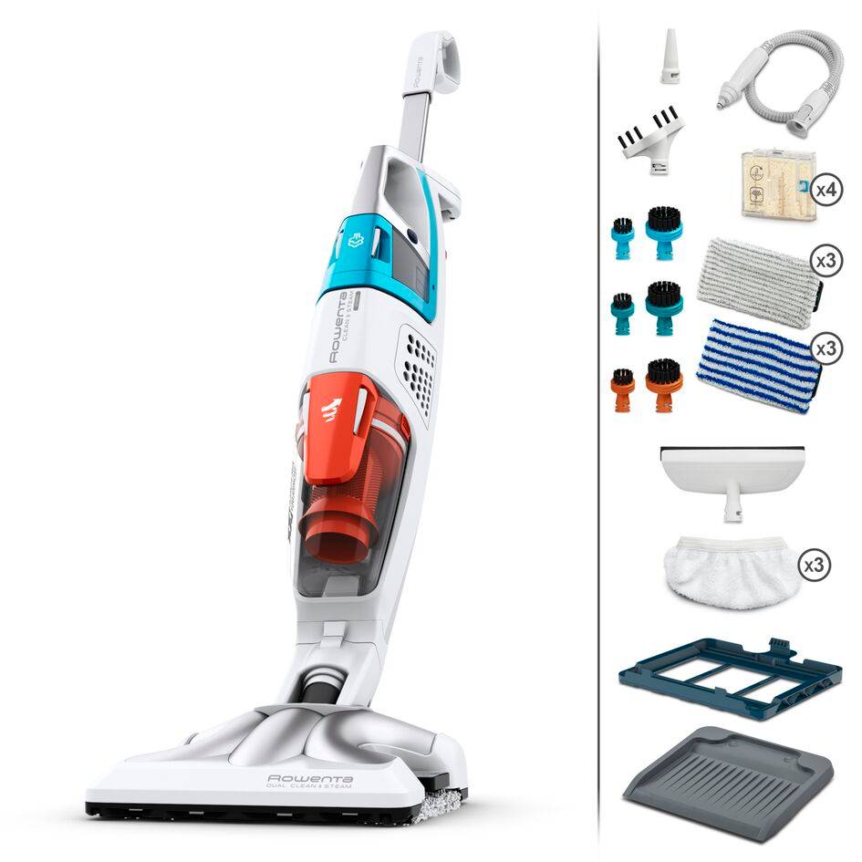 Clean & Steam Multi RY8544 3-en-1 Nettoyeur sol + Aspirateur + Nettoyeur vapeur - 1.700W