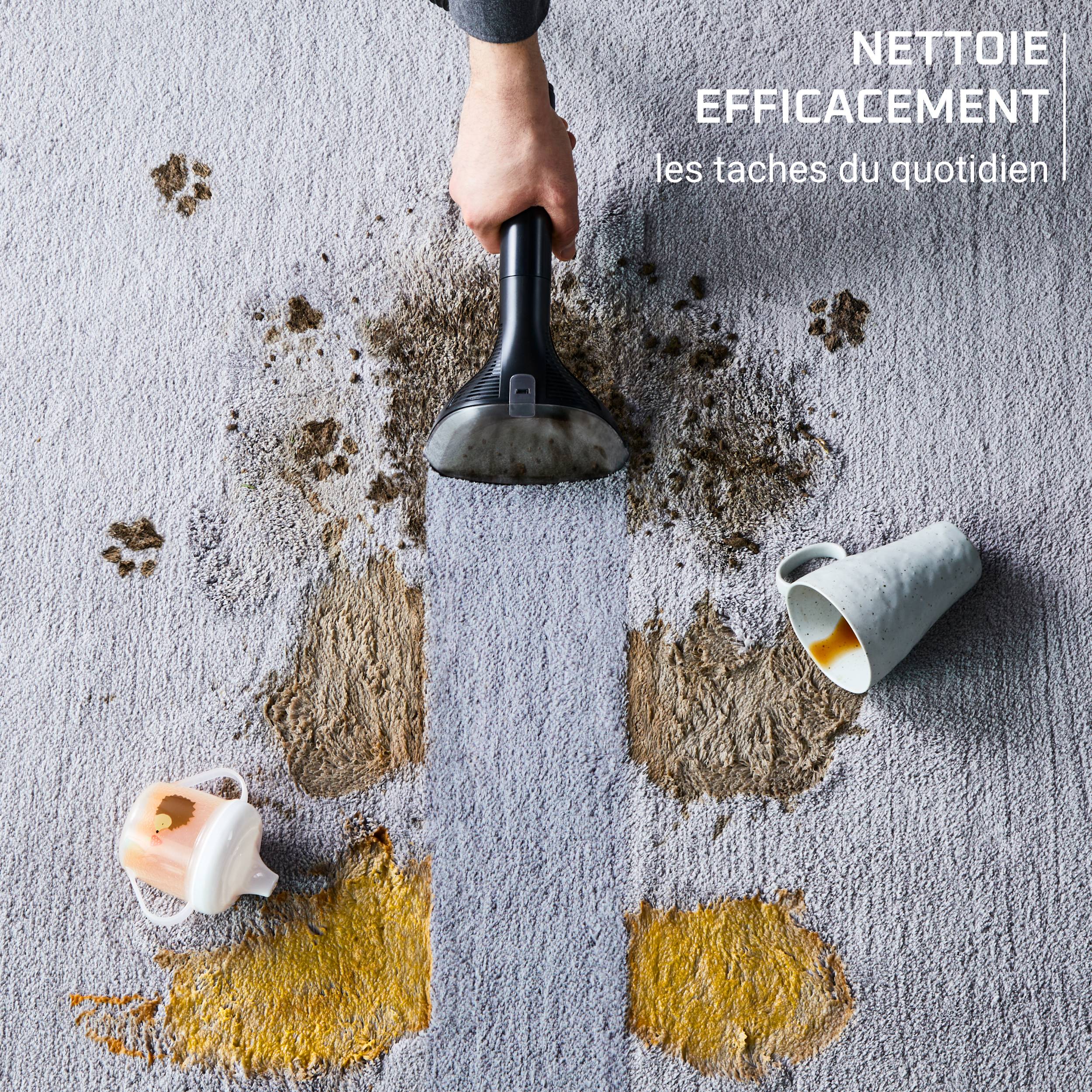Clean It Compact, Détacheur, Nettoyeur de tapis, Résultats rapides, Design compact
