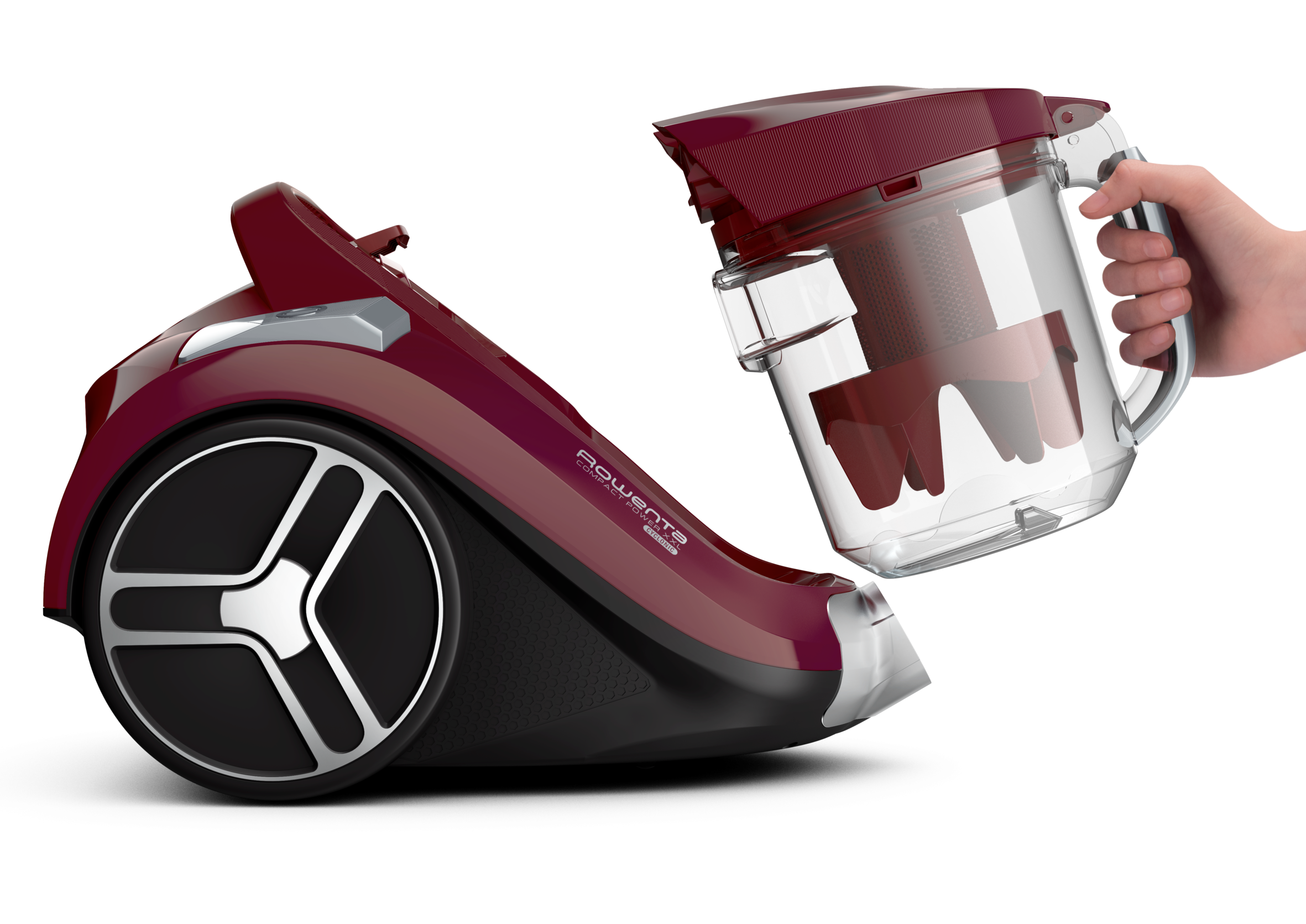 Compact Power Cyclonic XXL Burgundy