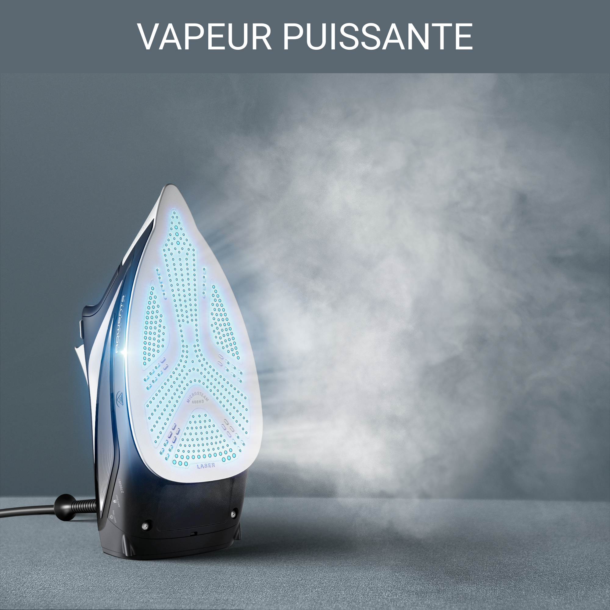 FER VAPEUR FOCUS EXCEL 2700 W Gris et Noir