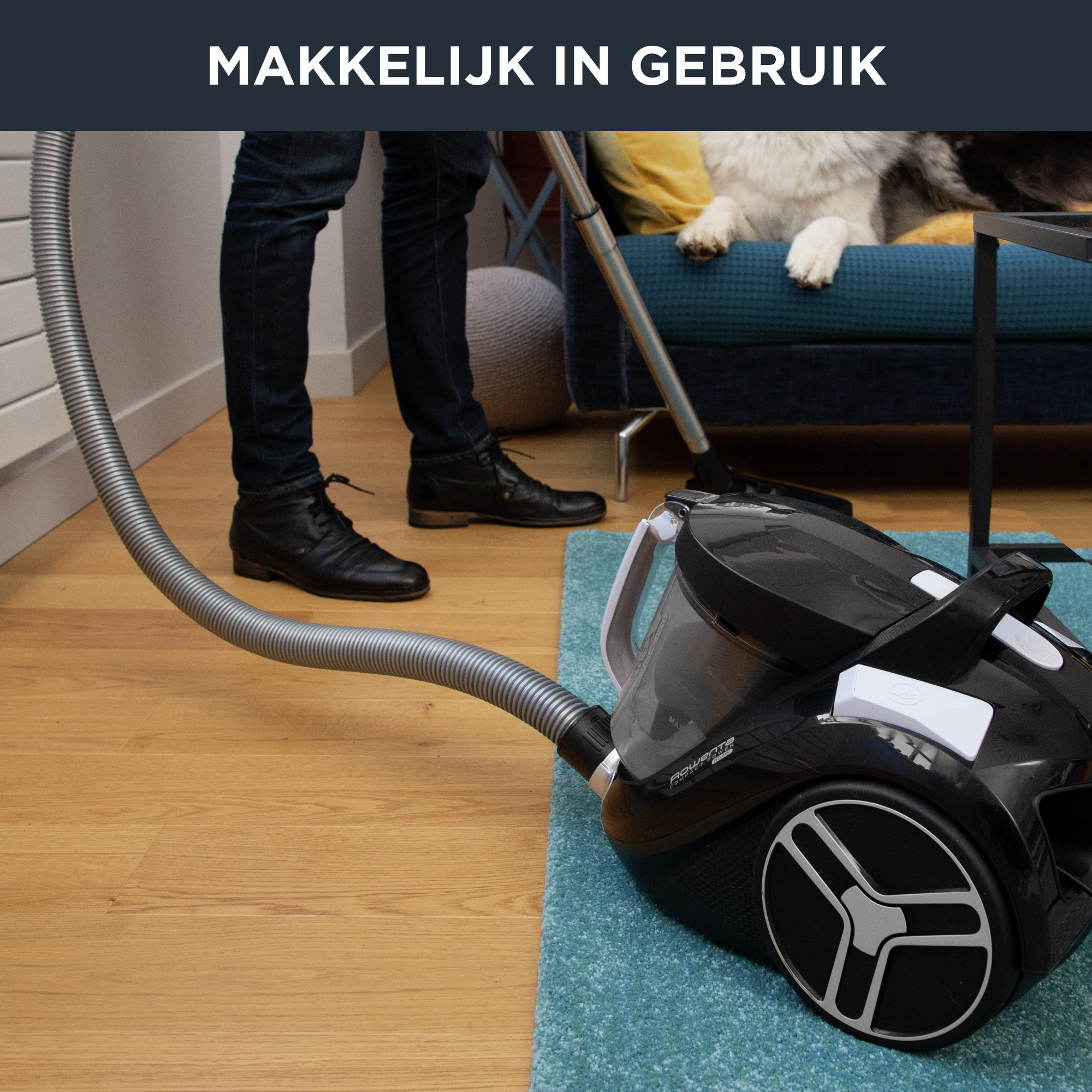 Compact Power XXL RO4825 Stofzuiger zonder zak - 550W - 75dB