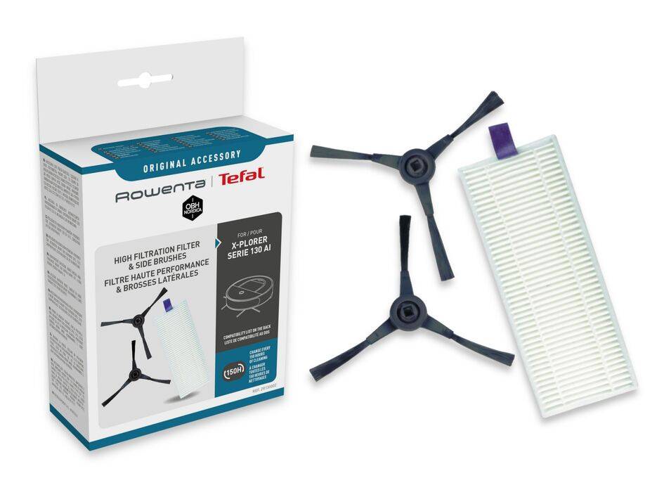 Filter met hoge filtratie en laterale borstels ZR130002