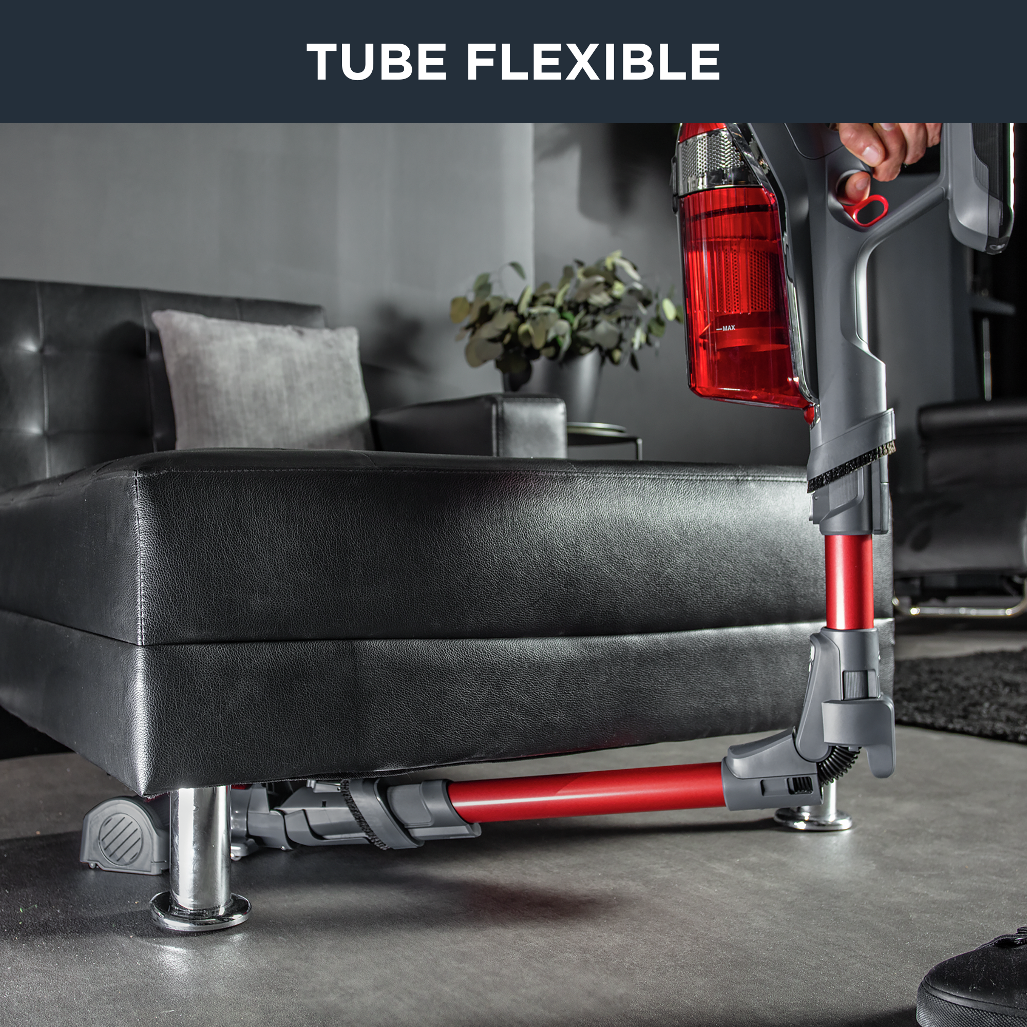 X-Force Flex 11.60 RH9829 Aspirateur balai - 130 AirWatts - 45 min d'autonomie - 0,9L