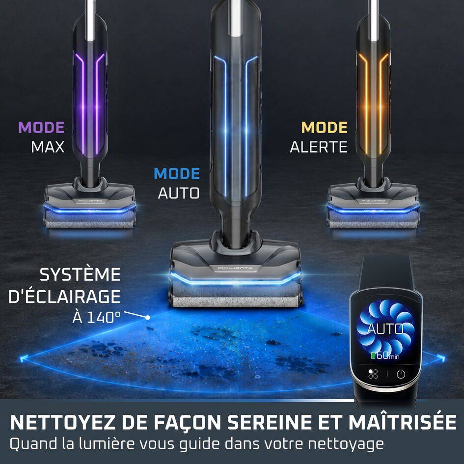 Vision Pro Clean X-Clean Vision Pro GZ7136E0 Aspirateur laveur 2-en-1 - 60 min d ...