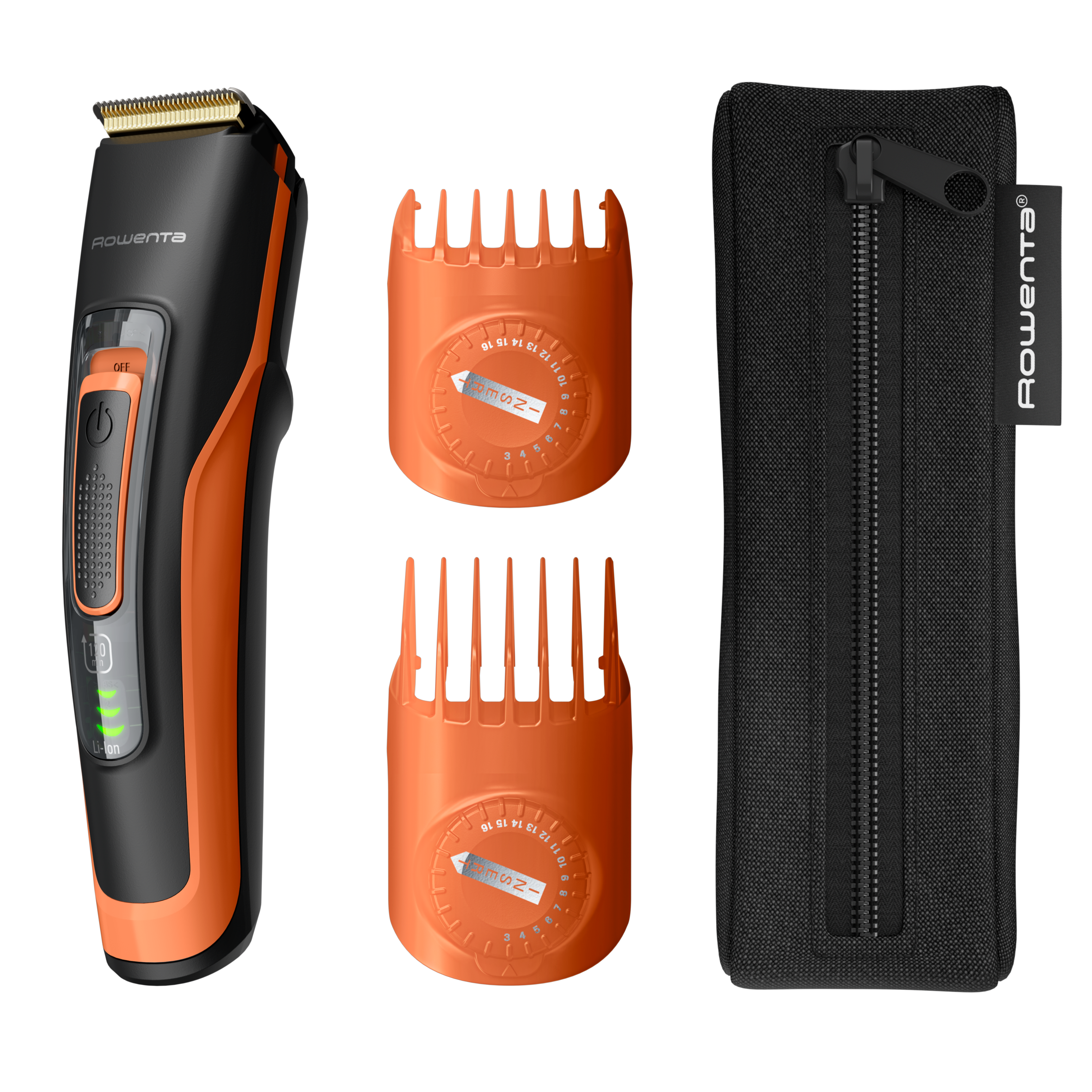 Rowenta Sport Collection, Advancer Hair Clipper, 120 Minutes Autonomy