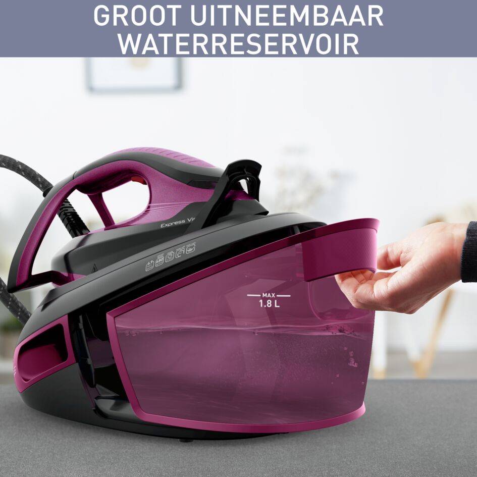 GEREVISEERD - Express Vision SV8152 Stoomgenerator - 6,9 bar - 480 g/min shot - 'No setting'-technologie