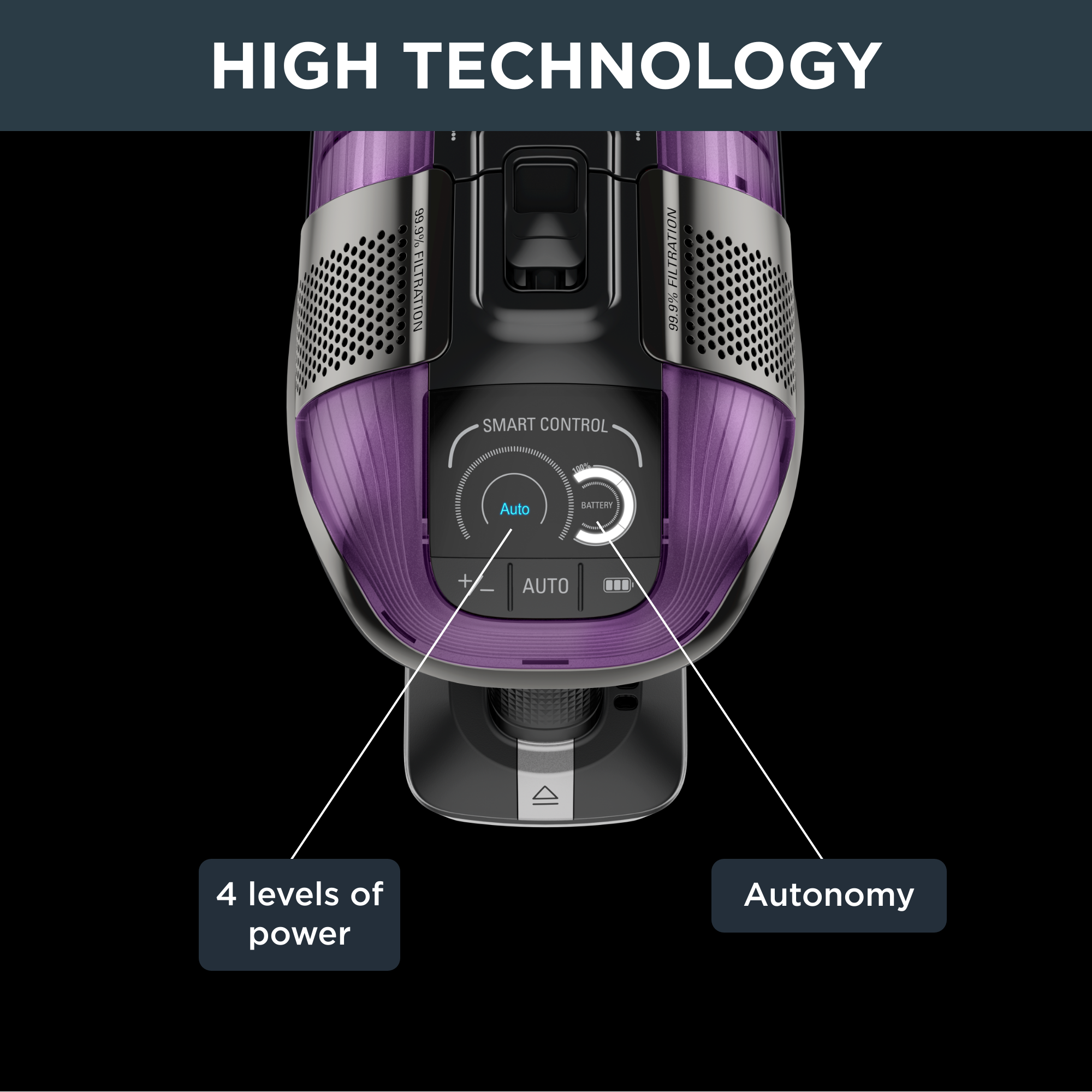 X-Force Flex 12.60 Draadloze Stofzuiger, Animal Care-model, aluminium