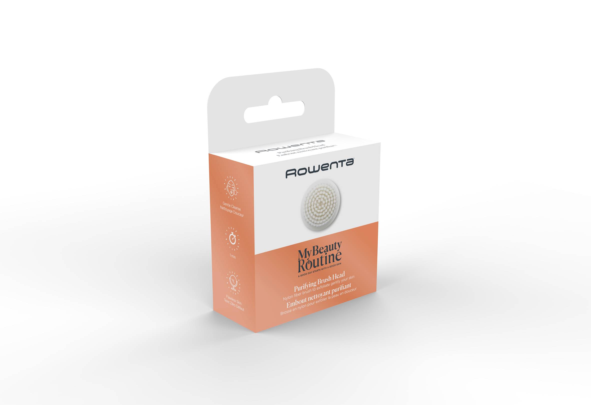 Siliconen borstelkop voor gelaat XD4130F0