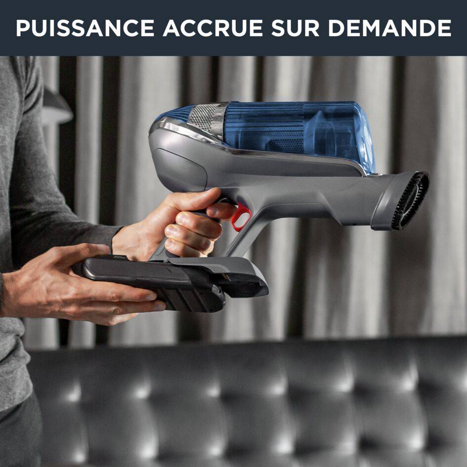 X-Force Flex 11.60 Aqua RH9890 Aspirateur balai 2-en-1 - 130 AirWatts - 45 min d'autonomie - 0,9L