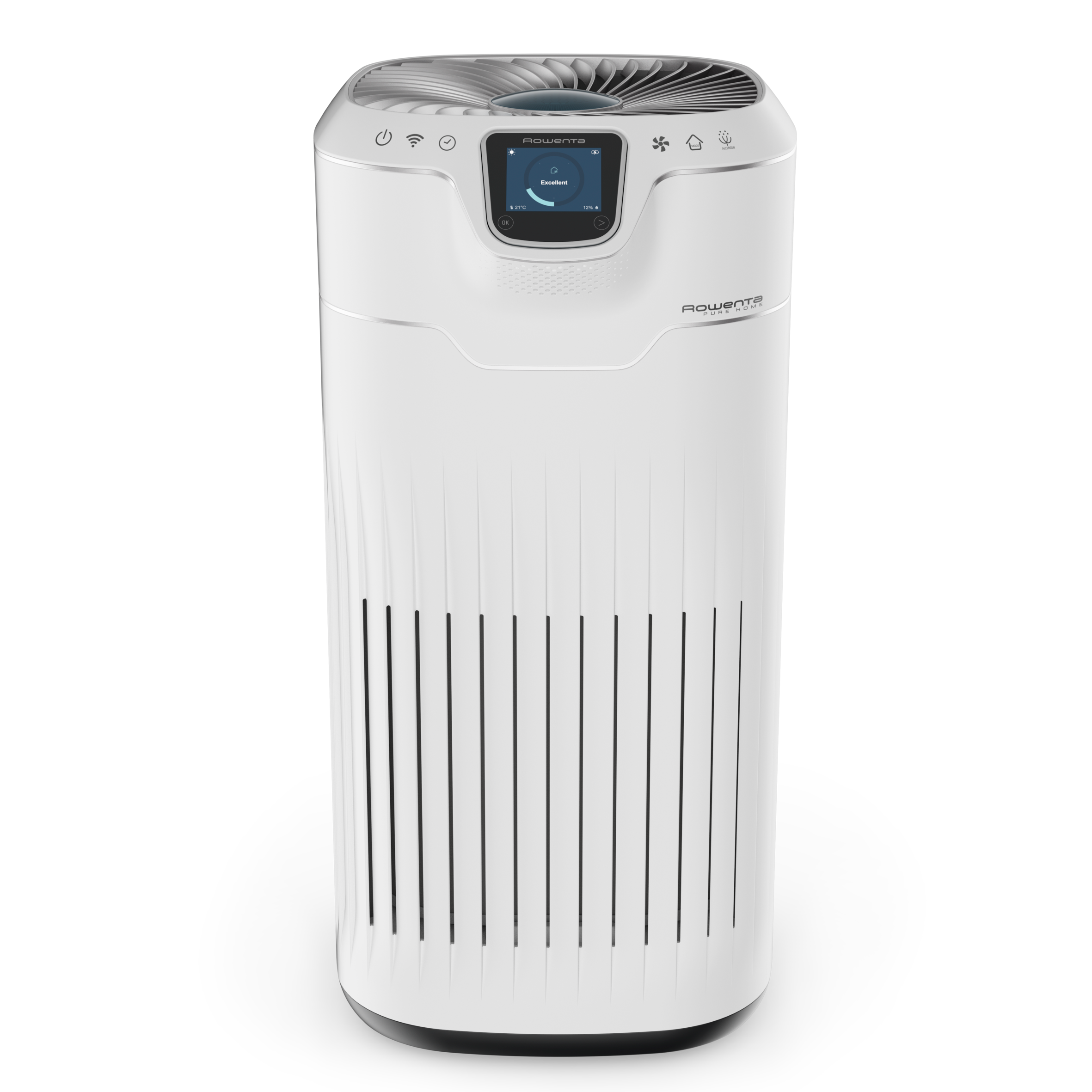 Pure Home PU8080 Purificateur - 4 niveaux de filtration - Efficacité : jusqu'à 100%
