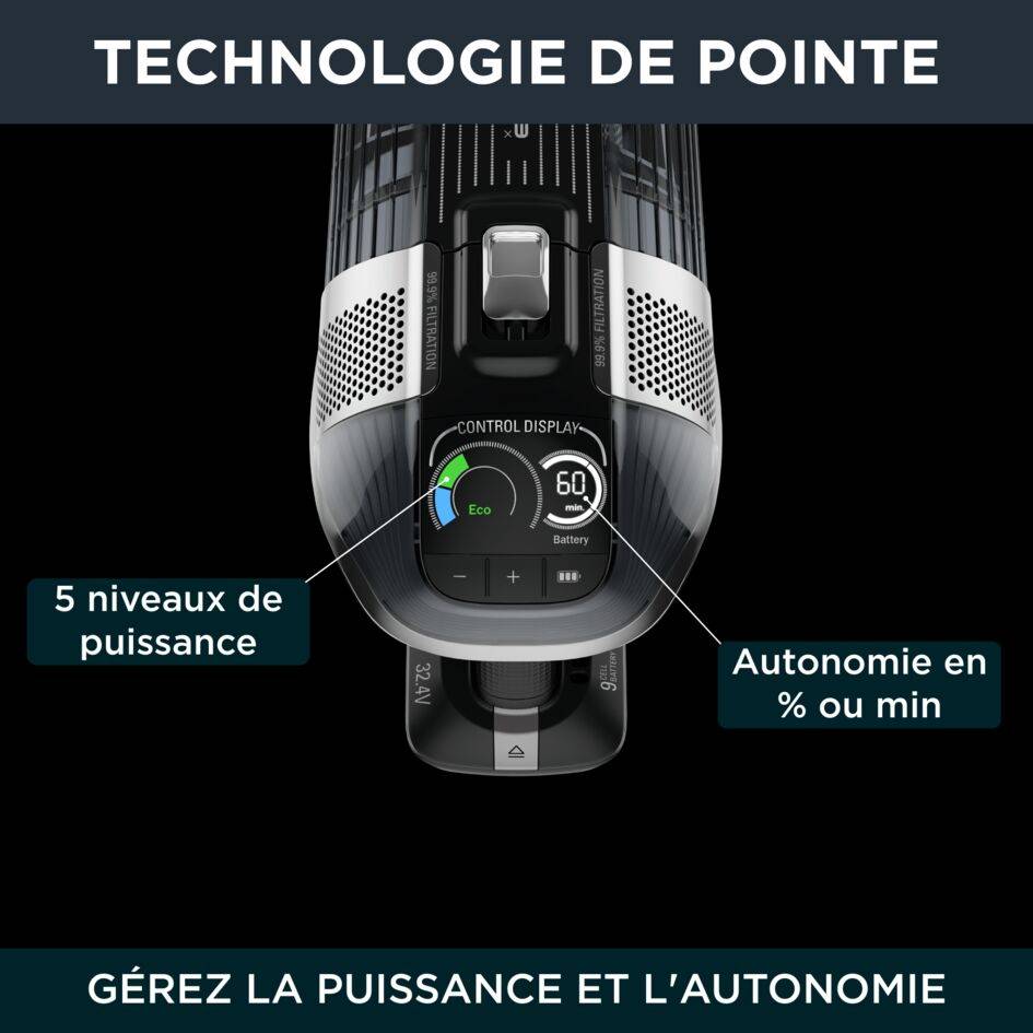 X-Force Flex 14.60 RH9958 Aspirateur balai - 130 AW + 5 accessoires