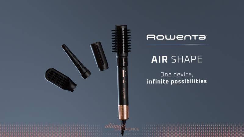 Air Shape UB9820 Multistyler warmelucht borstel – 3 snelheden/temperaturen – Keramische coating