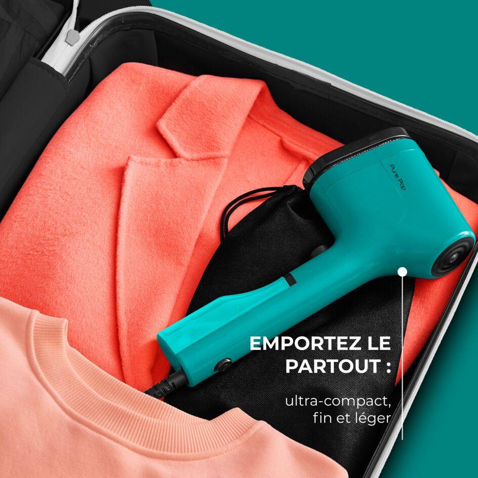 Pure Pop DT2024 Défroisseur vapeur - 1.300W - Débit de vapeur 20g/min