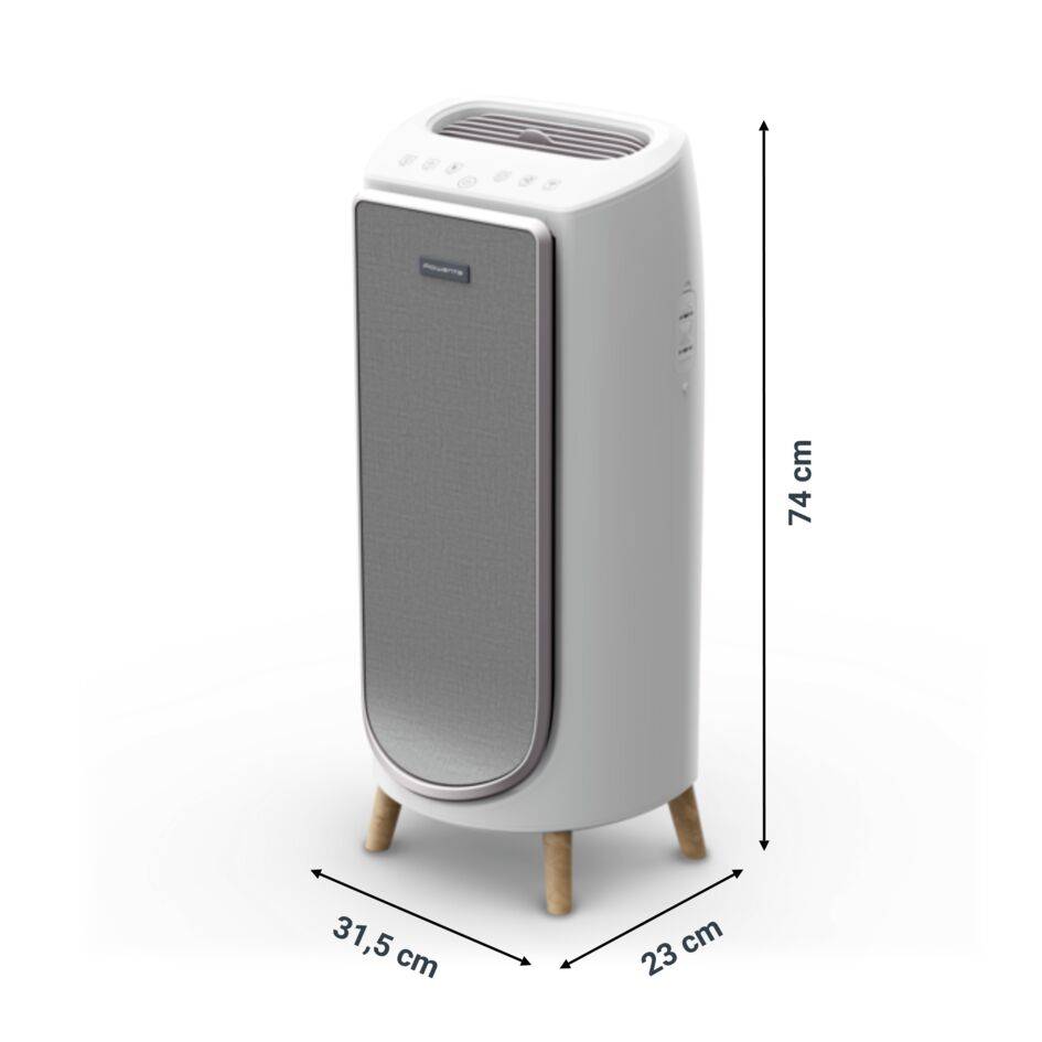 Intense Pure Air Home PU6180 Purificateur - 3 niveaux de filtration - Efficacité : jusqu'à 100%