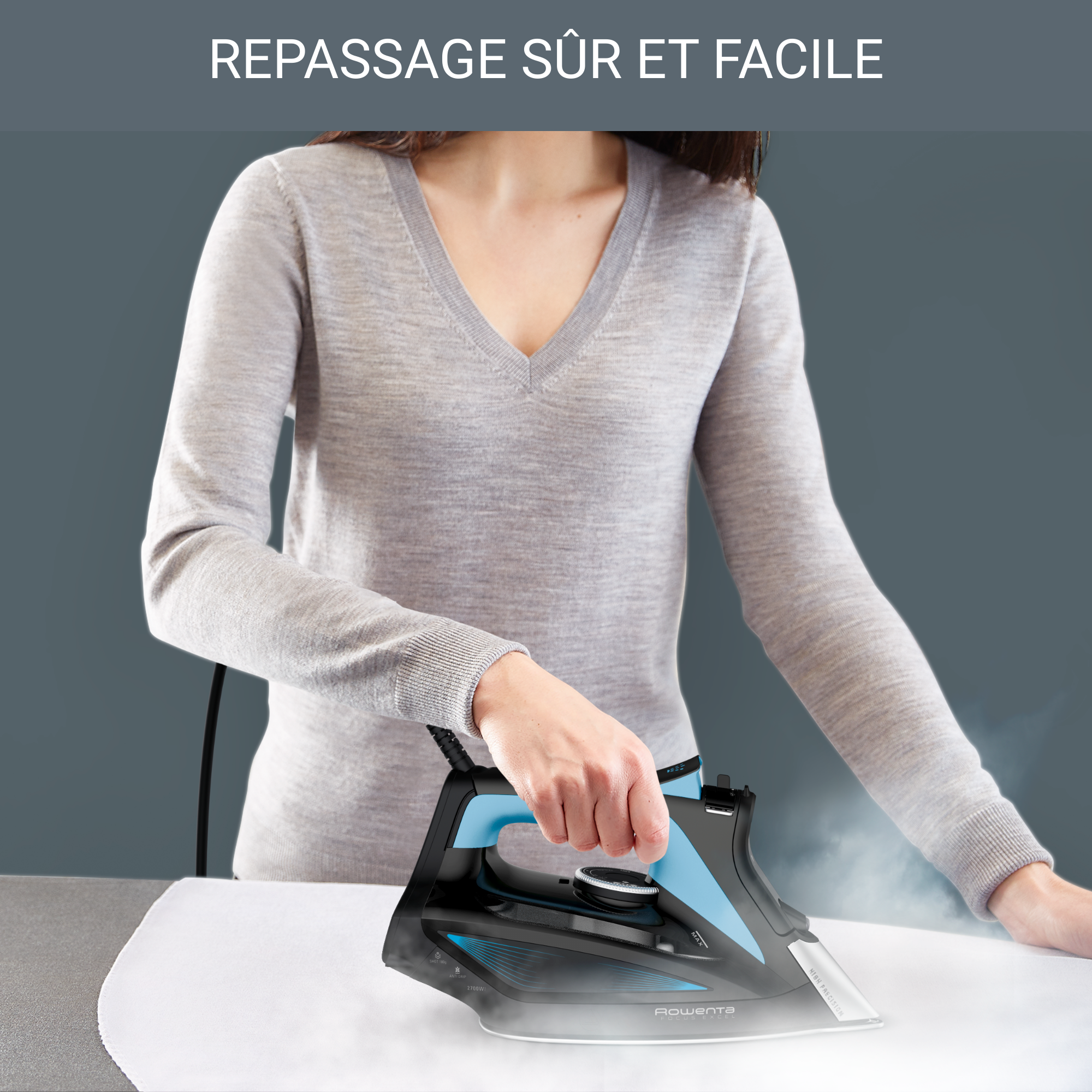 Focus Excel DW5310 Fer à repasser - 2.700W - Pressing 180 g/min - 300ml