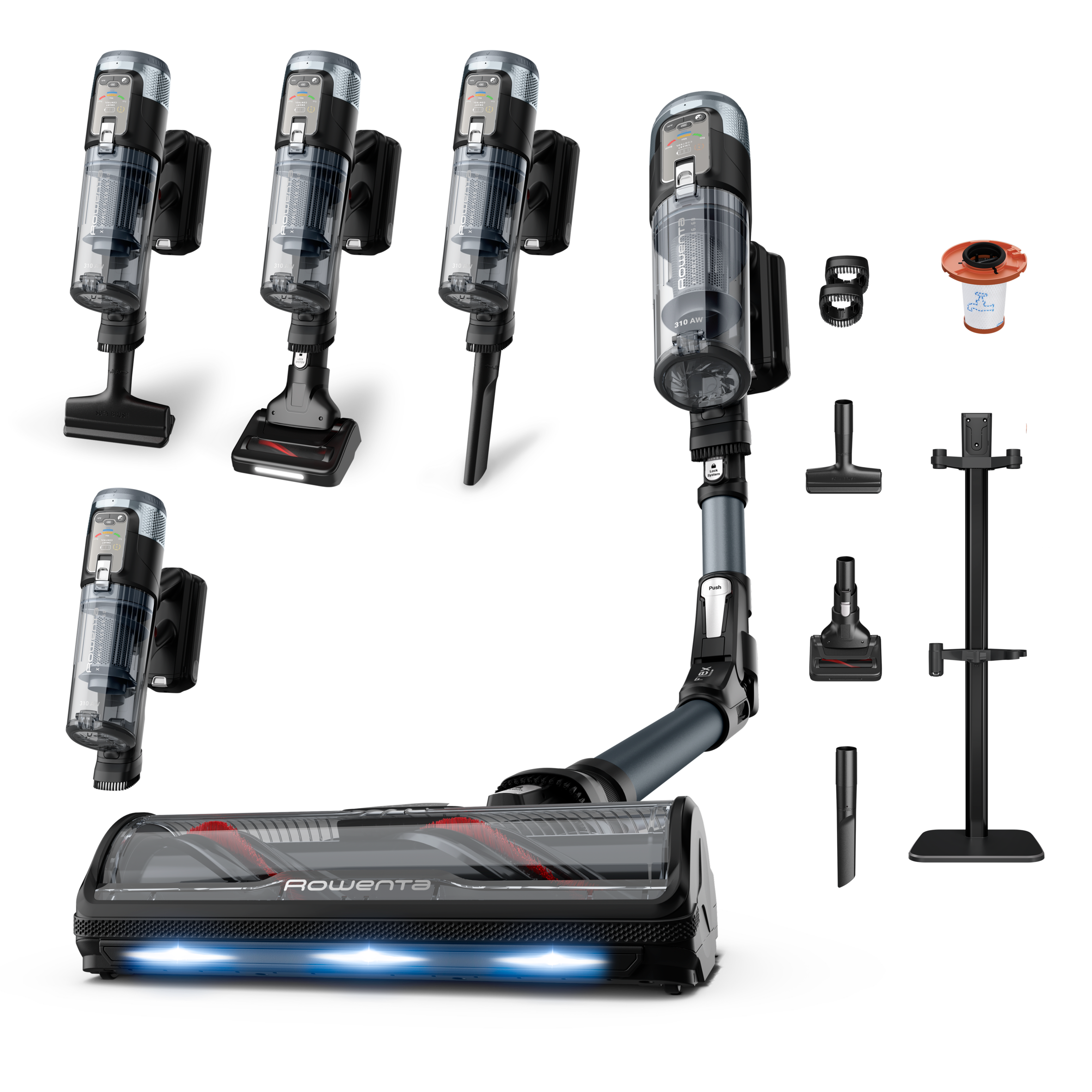 X-Force Flex 16.60 Animal RH9C71E0 Aspirateur balai - 315 AirWatts - 120 min d'autonomie