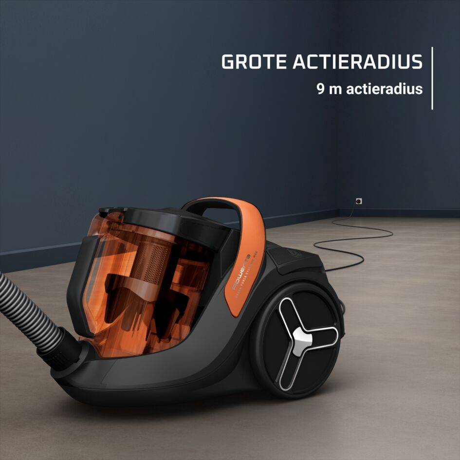 Green Force Cyclonic Max RO7B14 Stofzuiger zonder zak - 750W - Stil: 73dB - Limited Edition