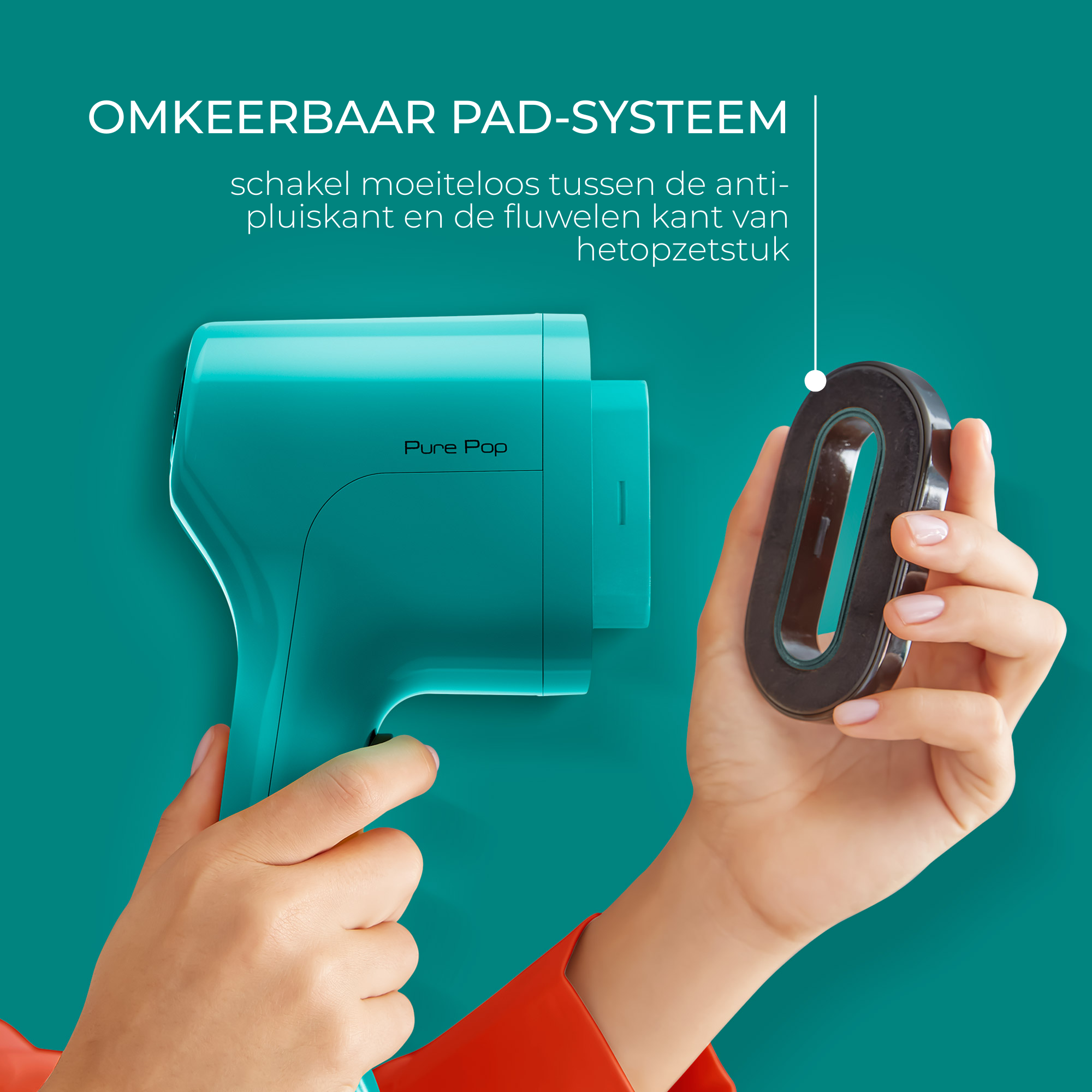 Pure Pop DT2024 Kledingstomer - 1.300W - 20 g/min stoomdebiet