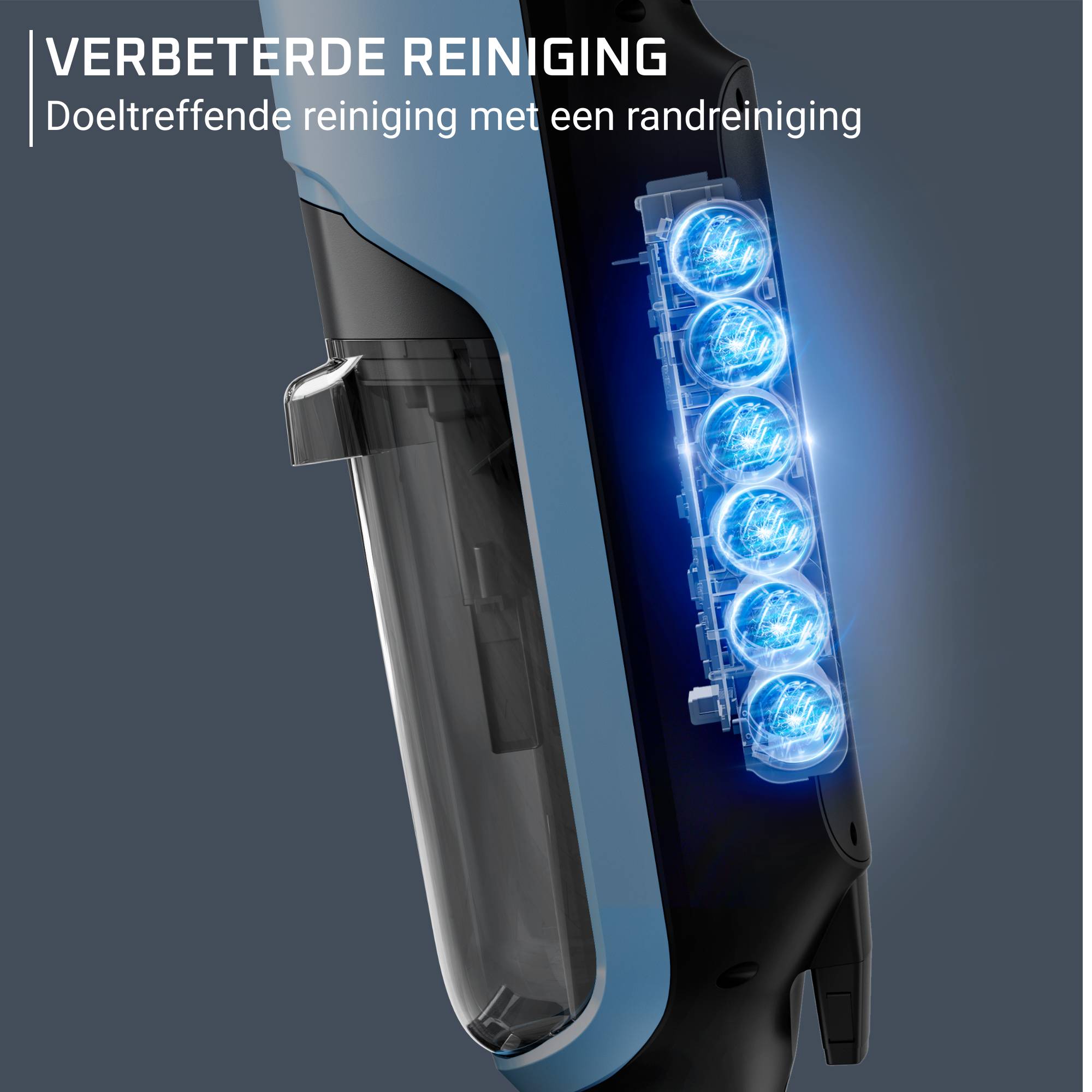 X-Clean 2 GZ2271E0  2-in-1 Vloerreiniger & Stofzuiger - 35 min autonomie - Automatische reiniging van borstel 