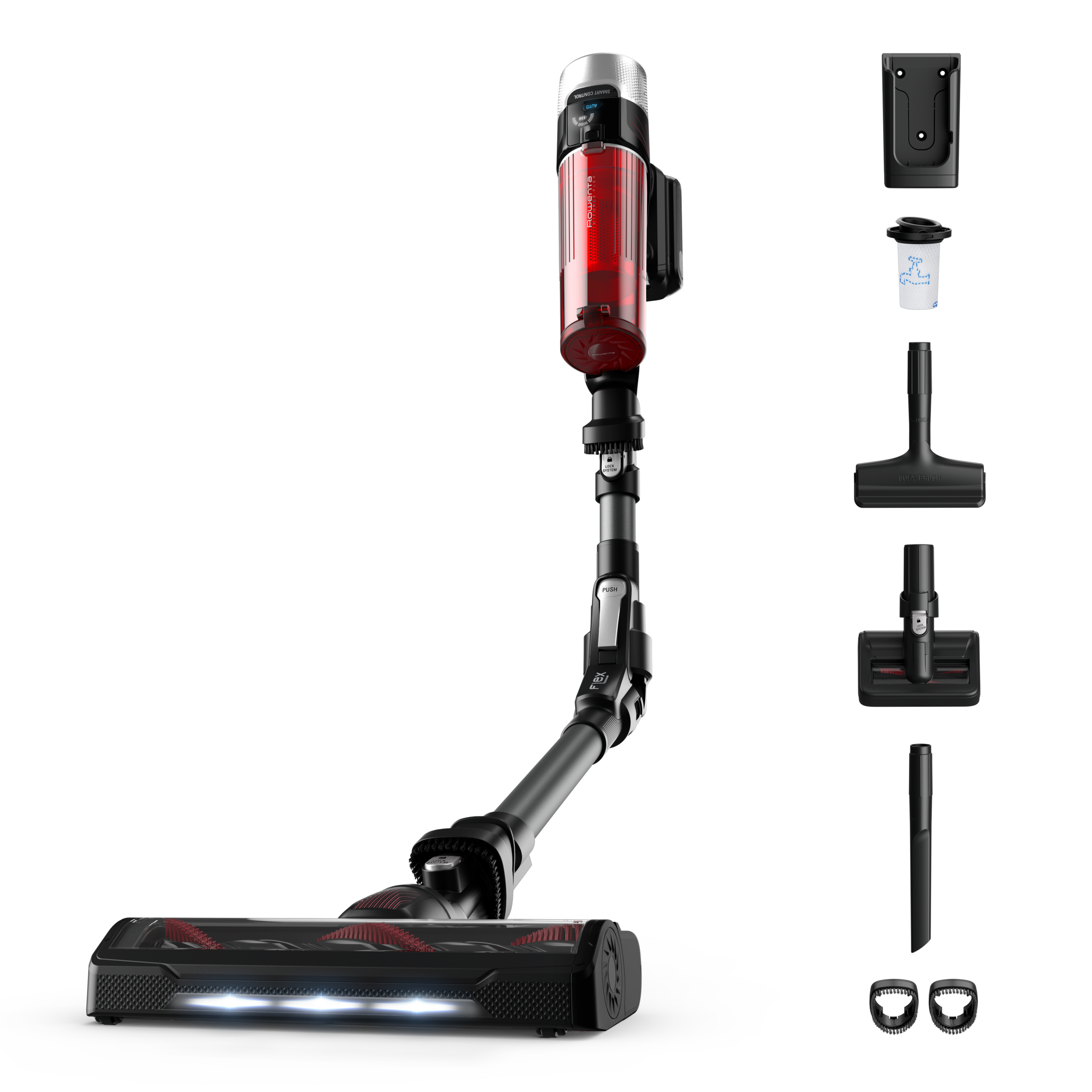 X-Force Flex 9.60 Animal RH2078 Steelstofzuiger - 100 AirWatt - 45 min autonomie - 0,44L
