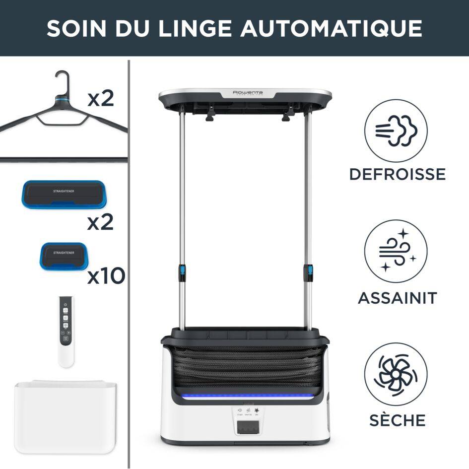 Care For You YR3040 Défroisseur vapeur automatique - 3100W + accessoires