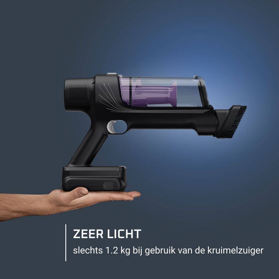 X-Pert 7.60 RH6A31 Steelstofzuiger - 30 AirWatt - 45 min autonomie - 0,44L