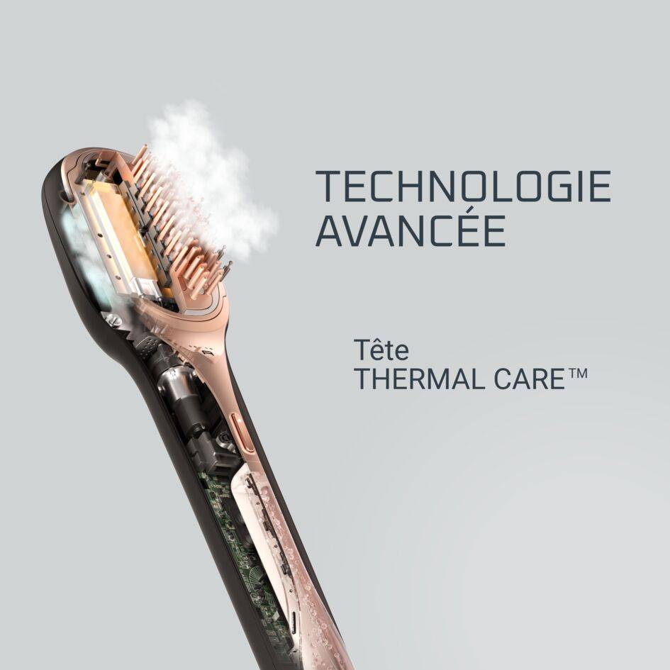 Brosse cheveux vapeur HAIR THERAPIST™
