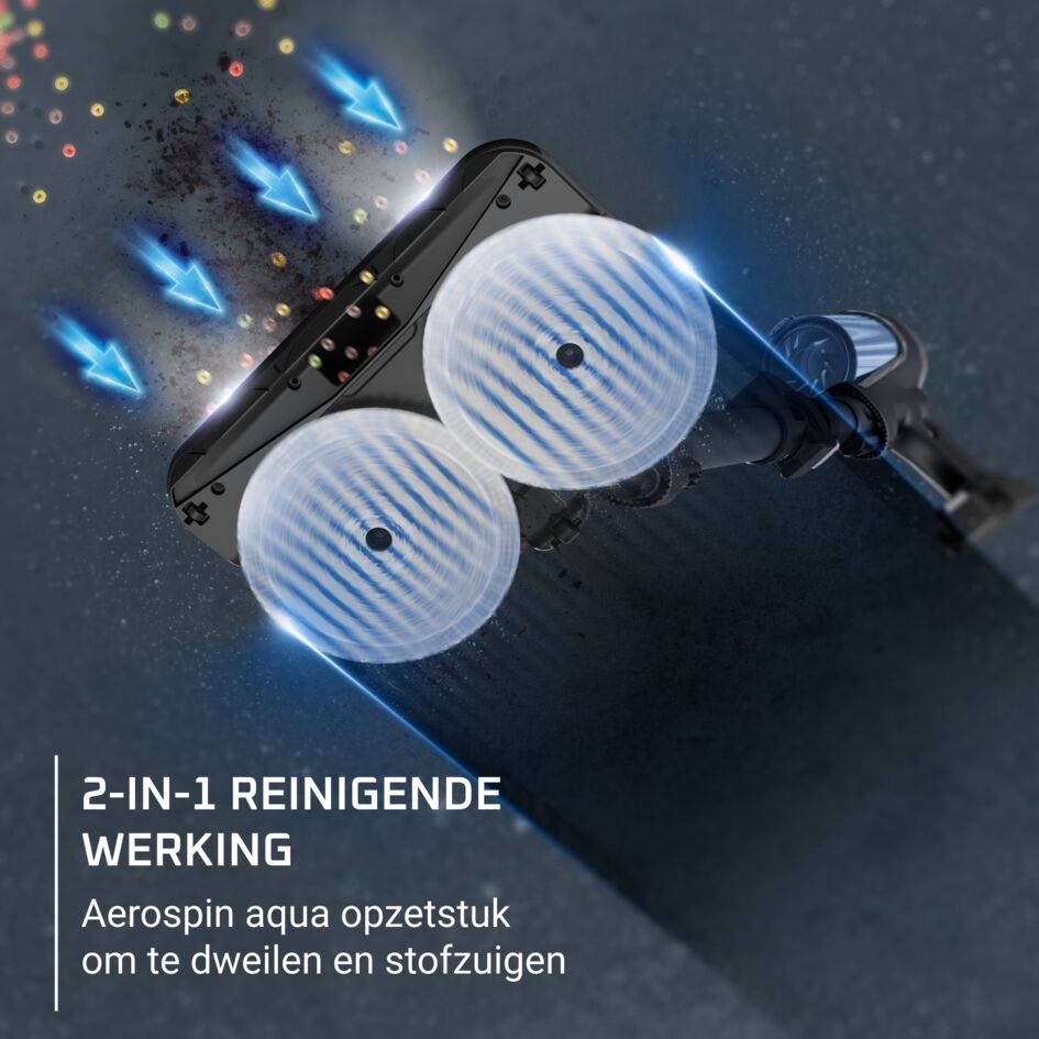 X-Force Flex 13.60 Aqua RH9AD1 Steelstofzuiger - 150 AirWatt - 60 min autonomie - 0,65L