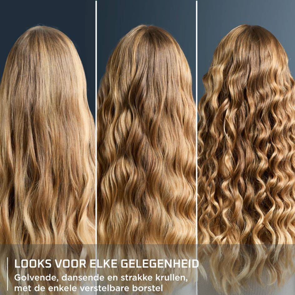Twist Curl CF4620 Krultang – 3 krulgroottes – 4 temperatuurinstellingen (150°C - 210°C)