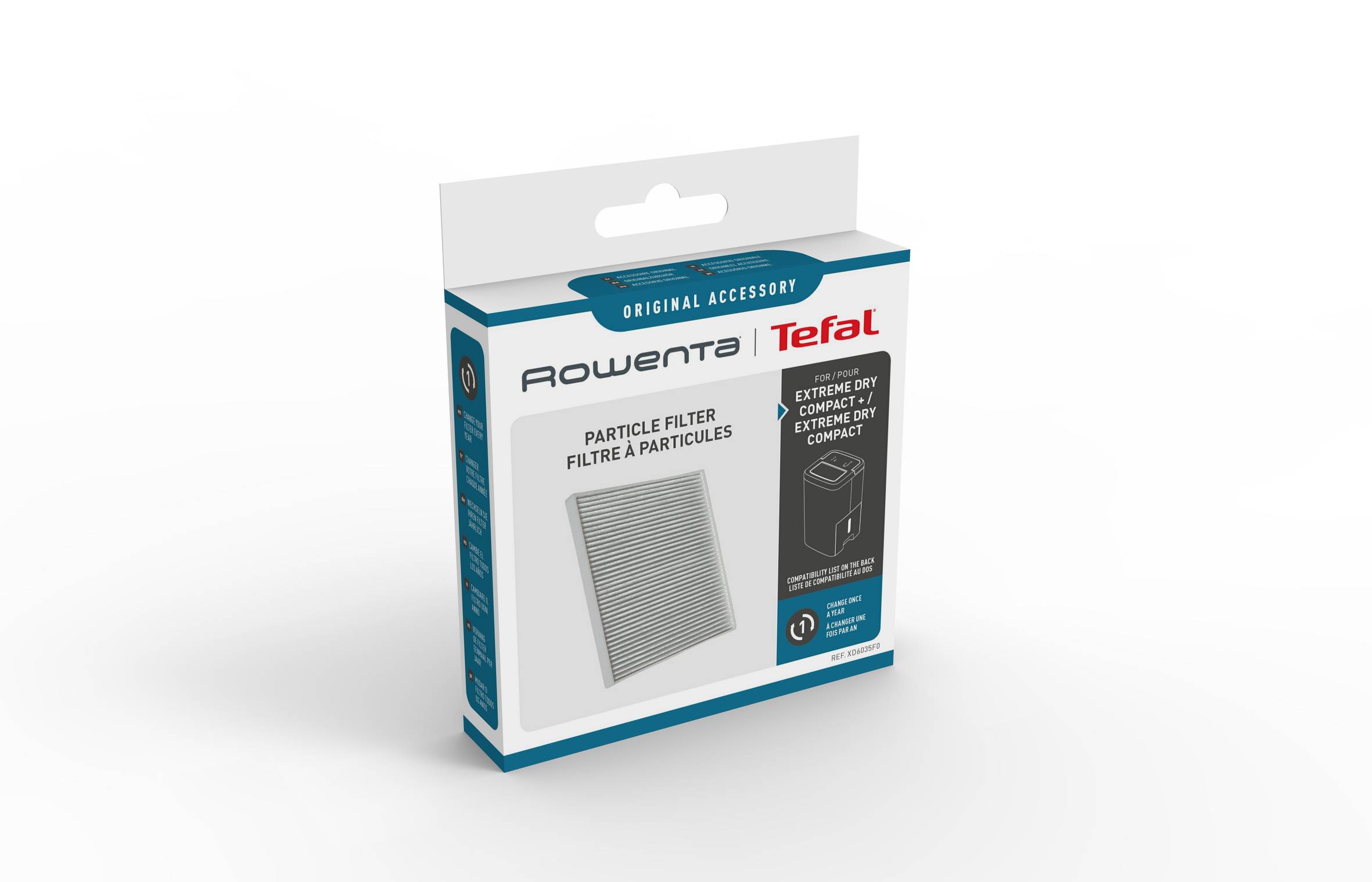 DEELTJESFILTER XD6035F0 VOOR EXTREME DRY COMPACT+ & EXTREME DRY COMPACT