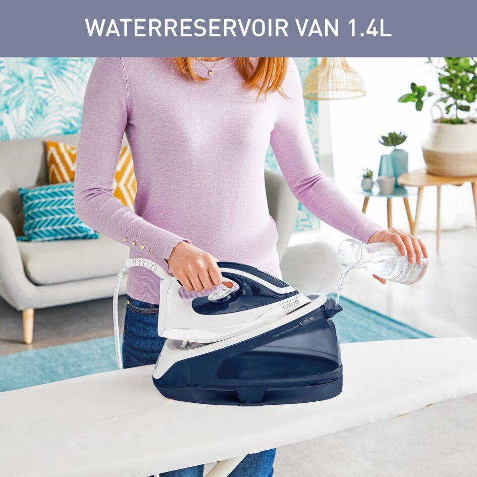 GERECONDITIONEERD – Express Essential SV6116C0 – Stoomgenerator – 5,3 bar – Stoomdebiet 120 g/min – Stoomstoot 270 g/min