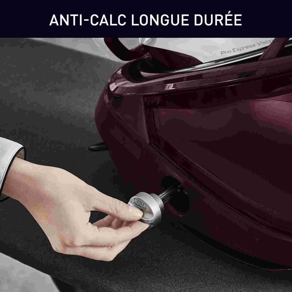 Pro Express Vision GV9810 Centrale vapeur - 8,3 bars - Pressing 680 g/min - 5 préréglages