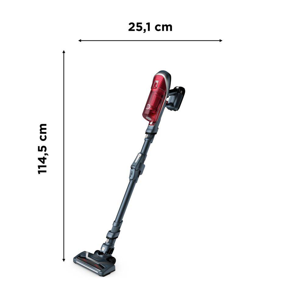 GEREVISEERD - X-Force Flex 8.60 Animal RH9678 Steelstofzuiger - 43 AirWatt - 35 min autonomie - 0,55L