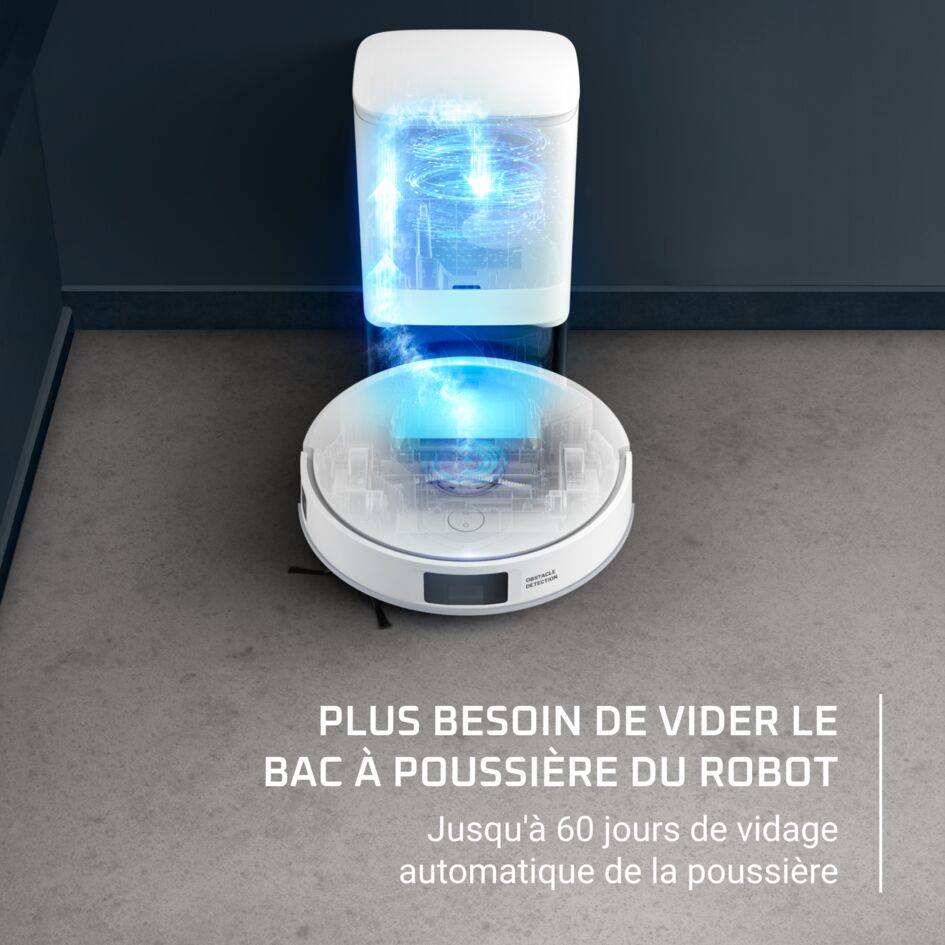 Aspirateur robot X-PLORER Serie 140+, Modèle Animal & Allergy RR9197WH
