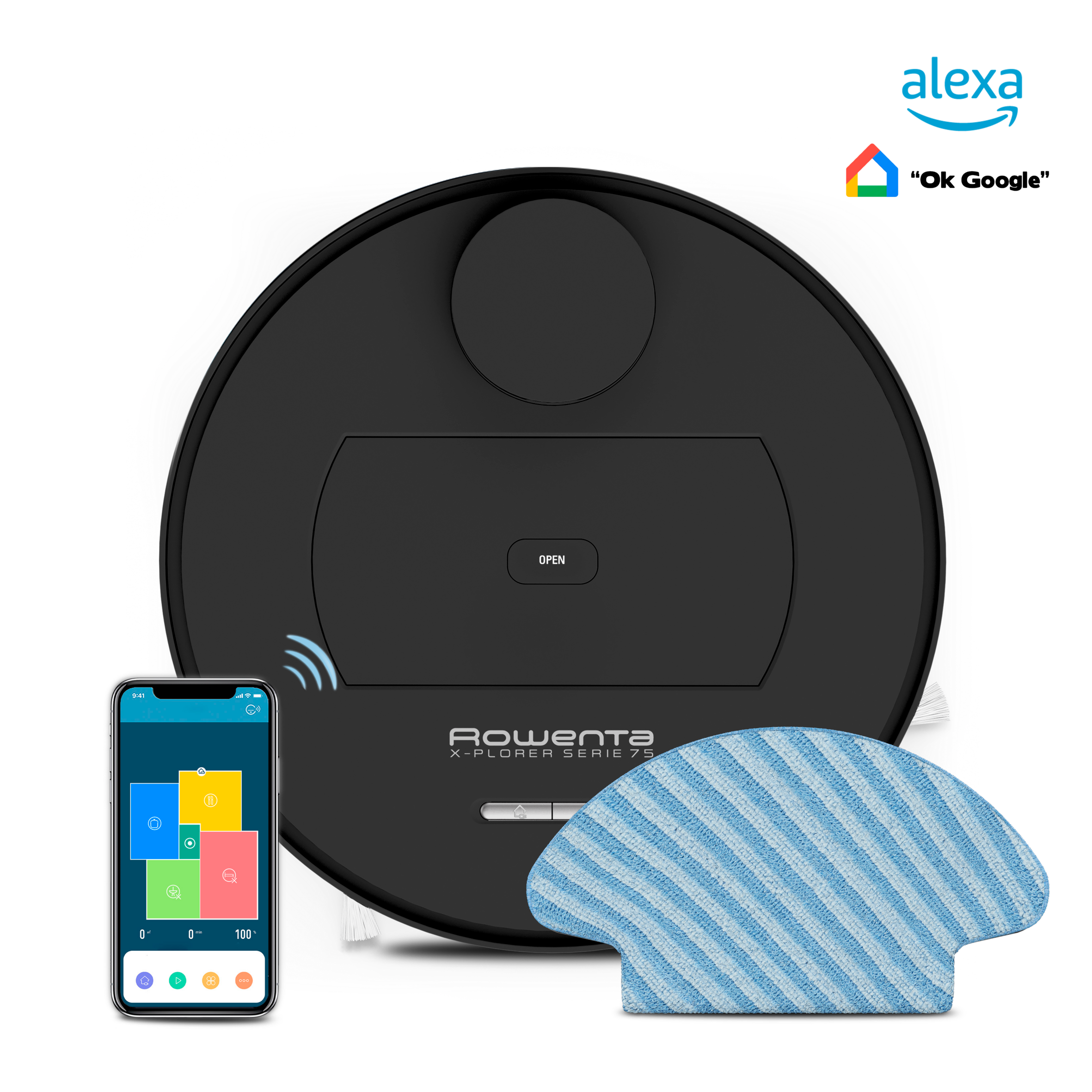 RECONDITIONNE  - ROBOT X-PLORER SERIE&nbsp;75 RR7675WH - ANIMAL