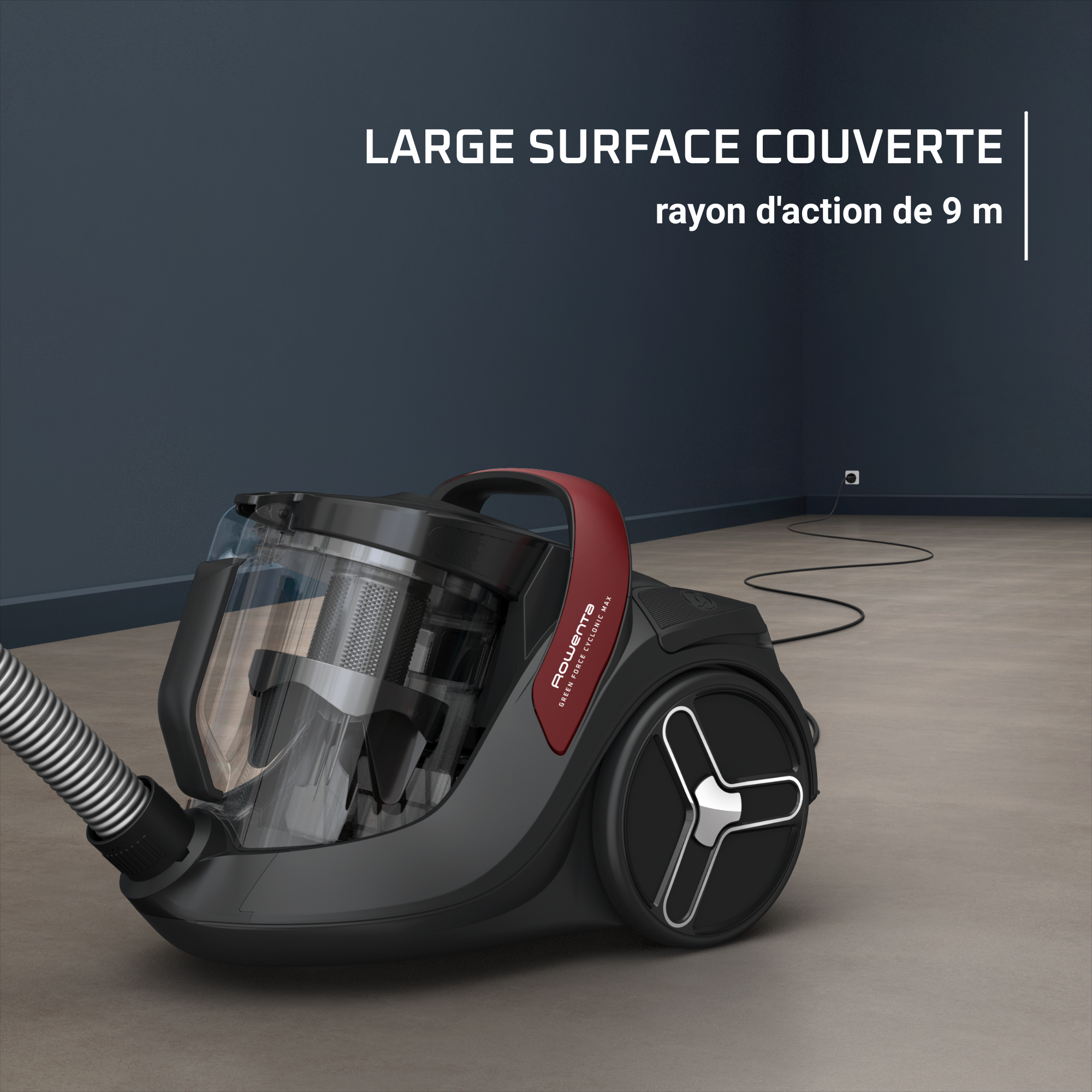 Aspirateur sans sac Green Force Cyclonic Max RO7B13EA Rowenta