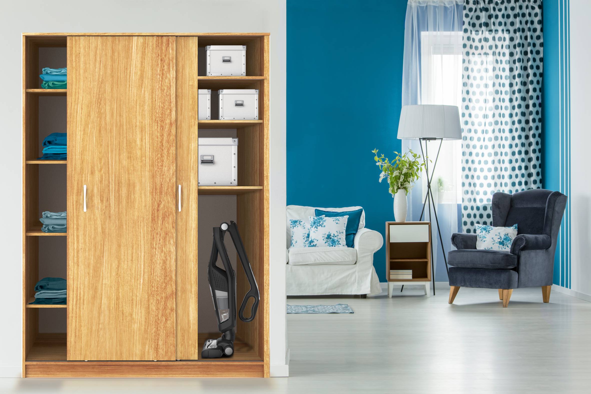 CORDLESS HANDSTICK DUAL FORCE 2EN1 18V