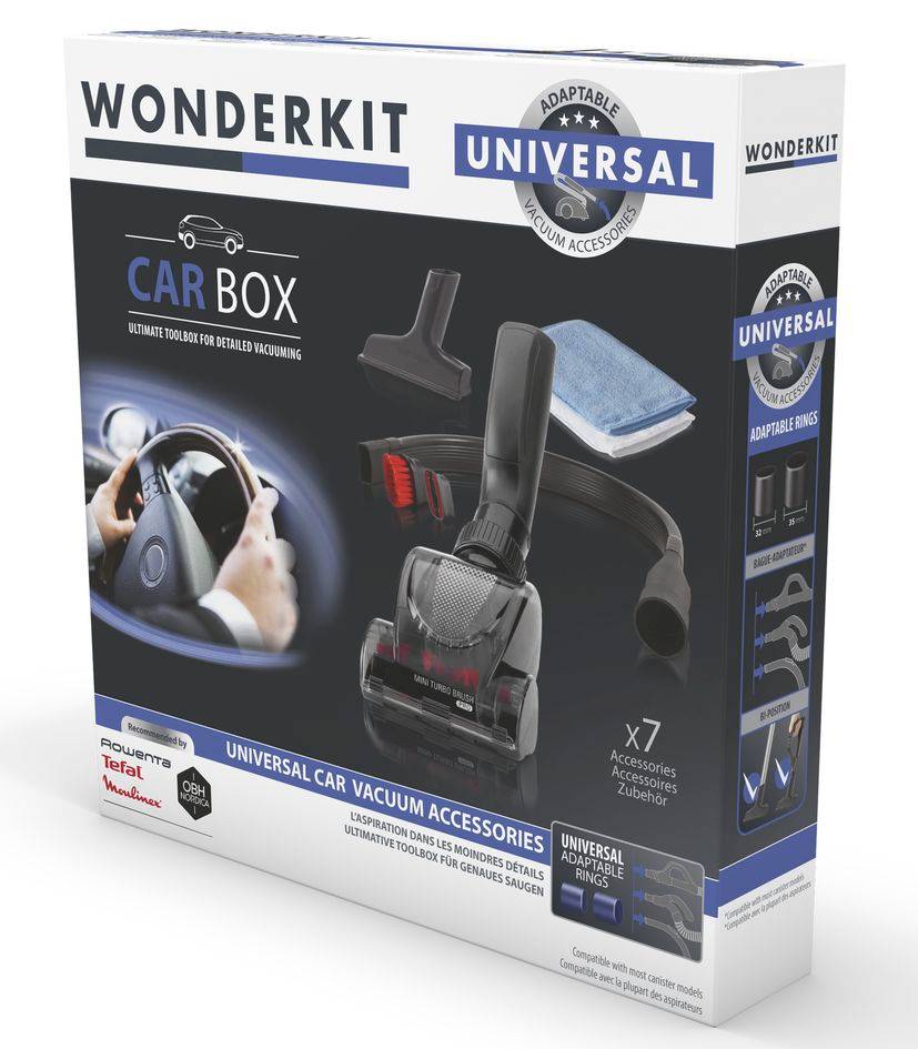 Kit de 7 accessoires aspirateur pour voiture ZR001110