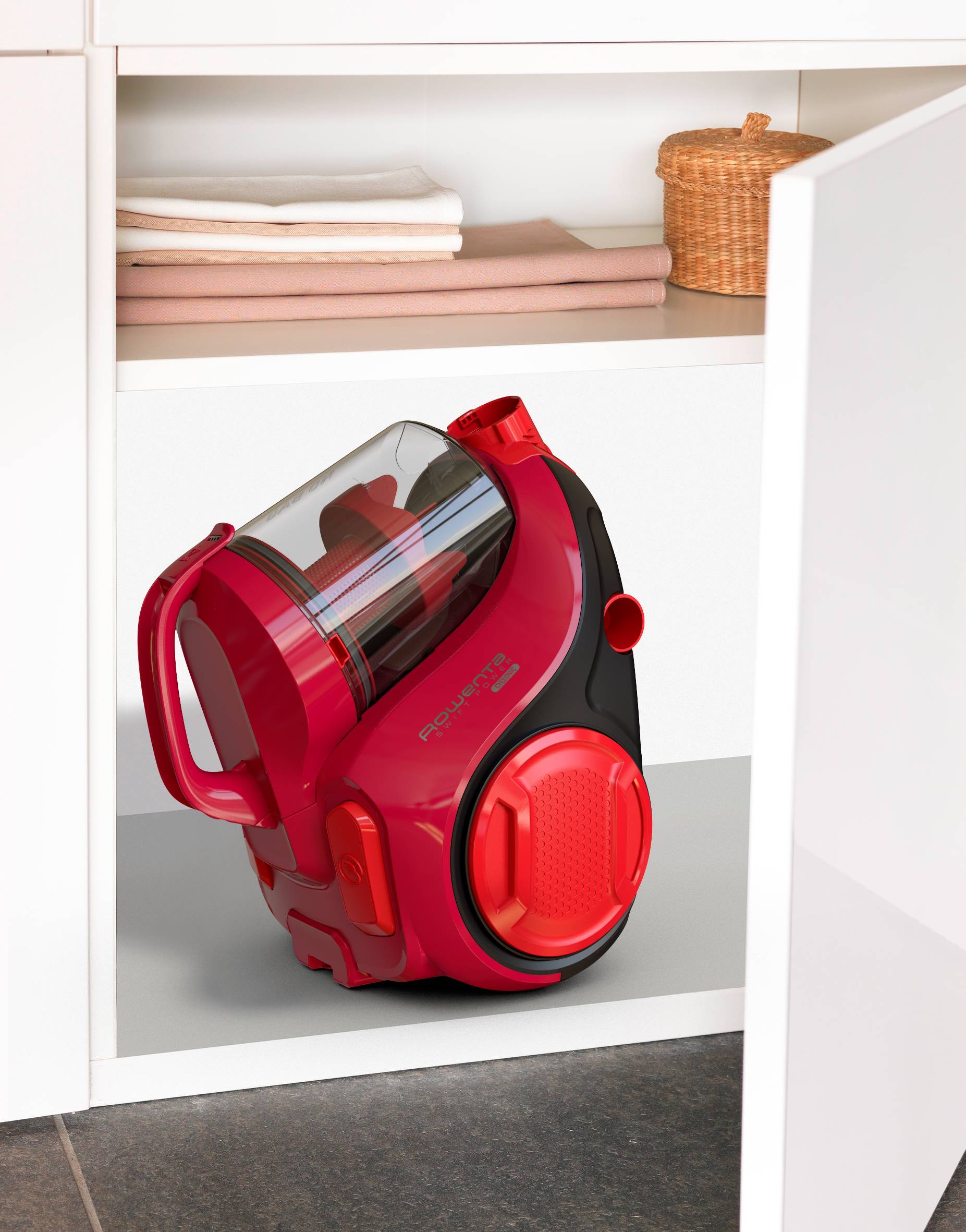Swift Power Cyclonic RO2913 Stofzuiger zonder zak - 750W - 77dB