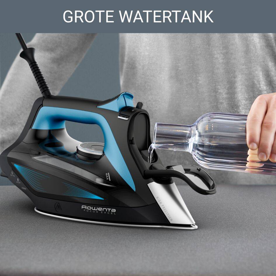Focus Excel DW5310 Stoomstrijkijzer - 2.700W - 180 g/min shot - 300ml