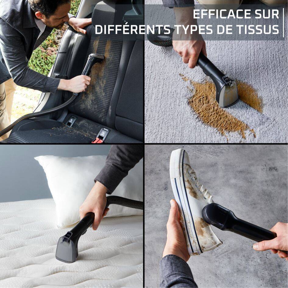 Clean It IN5020 Nettoyeur de tapis et tissu - Shampouineuse - 7 accessoires