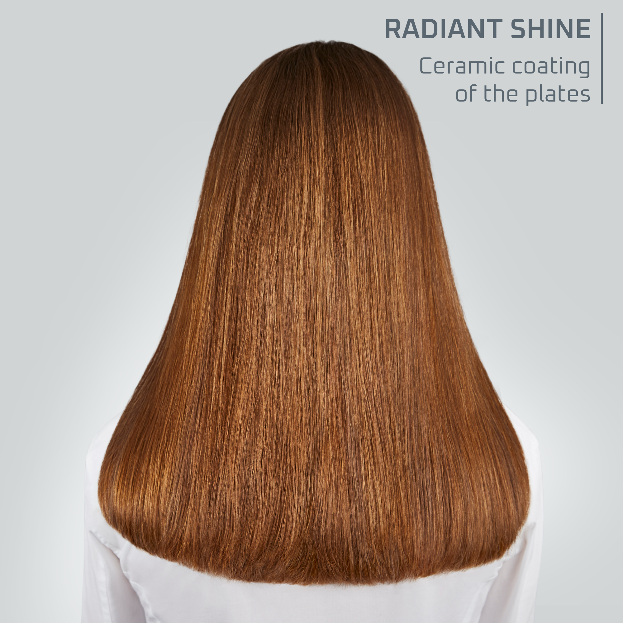 Optiliss Hair Straightener, Ceramic Coating, Smooth Hair