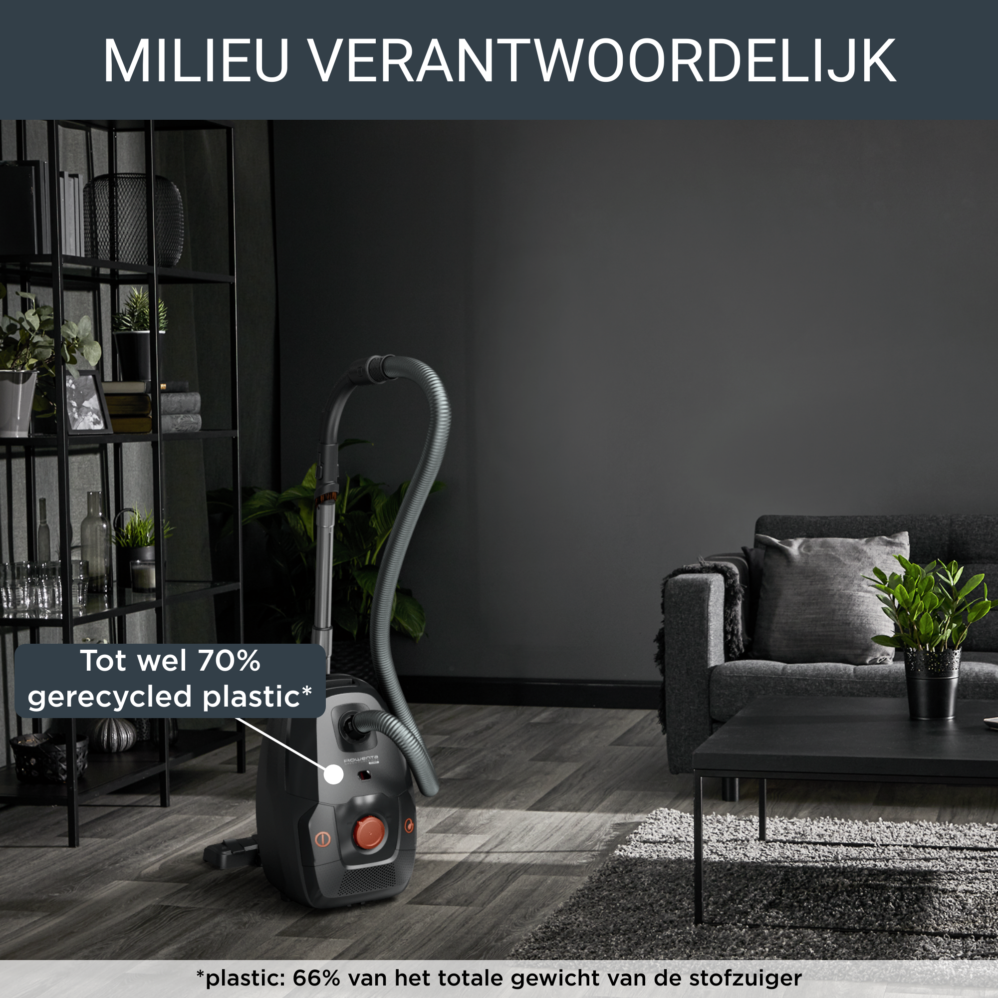 Green Force Silence RO6164 Stofzuiger met zak