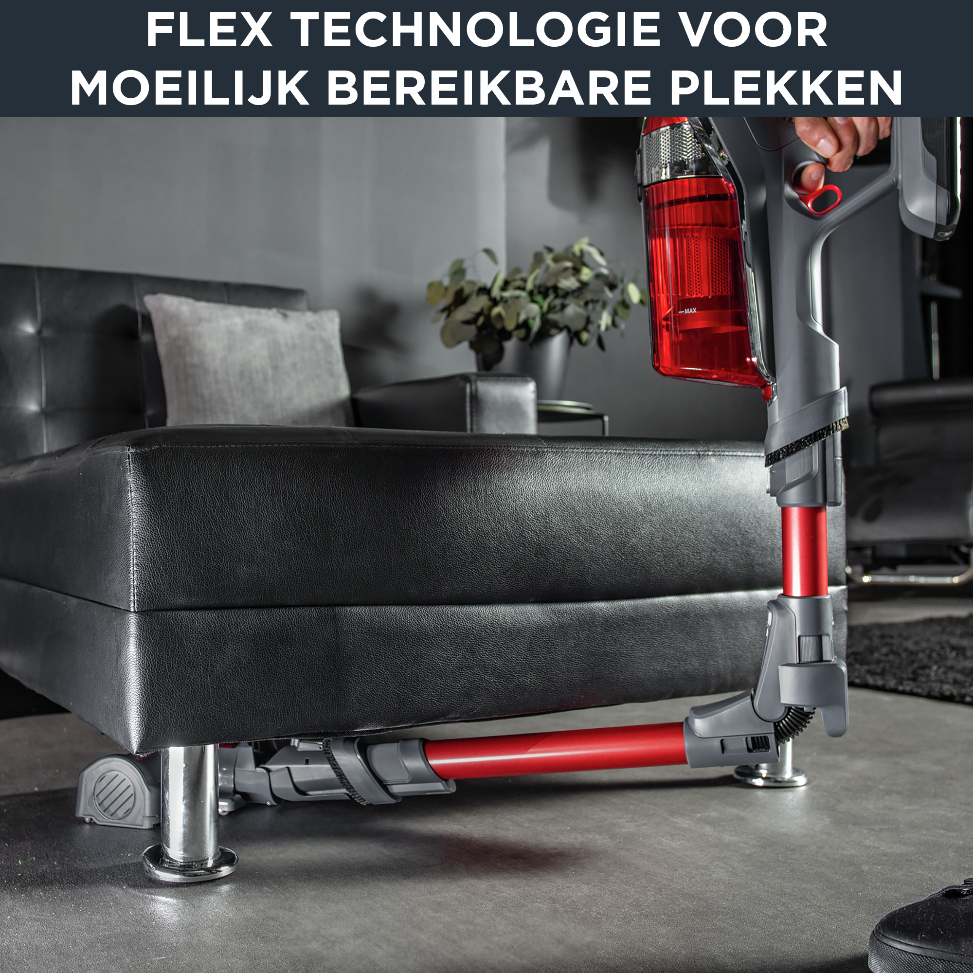 X-Force Flex 11.60 RH9829 Steelstofzuiger - 130 AirWatt - 45 min autonomie - 0,9L