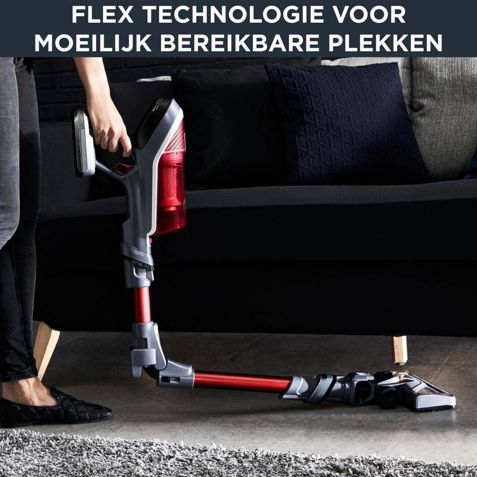 GEREVISEERD - X-Force Flex 8.60 Animal RH9678 Steelstofzuiger - 43 AirWatt - 35 min autonomie - 0,55L