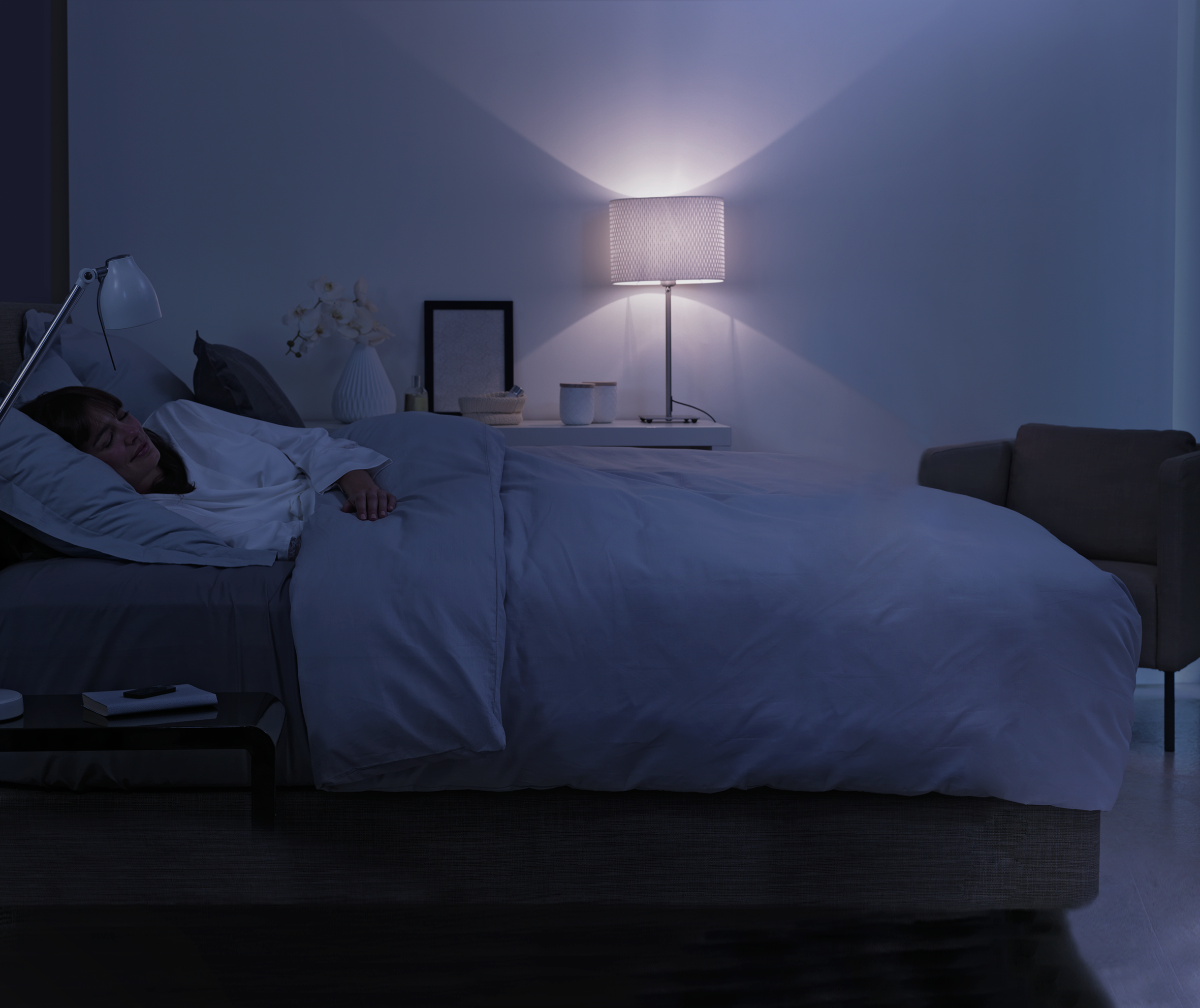 RECONDITIONNE - Silent Comfort 3-IN-1 HQ8120 Chauffage & ventilateur - 2.400W - 10 vitesses ventilateur + 3 vitesses chauffage