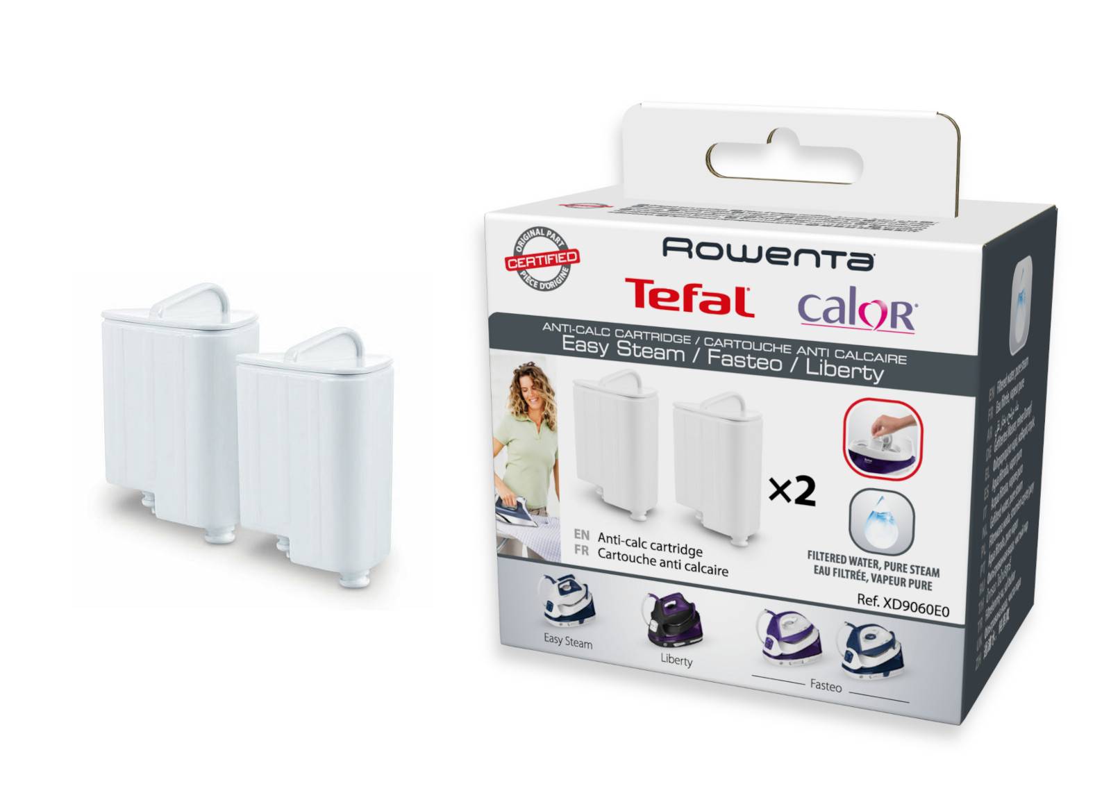 Cartouche Anti Calcaire X 2