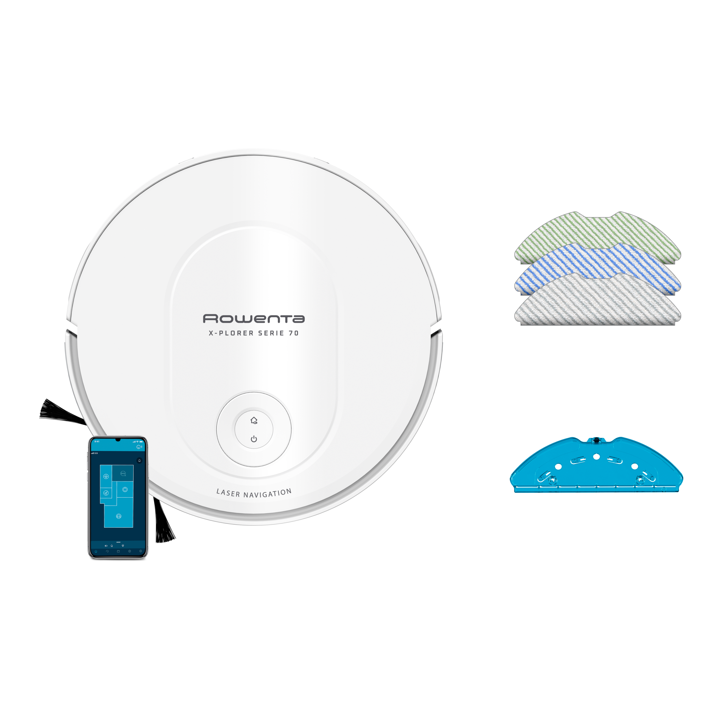 X-PLORER Serie 70, Aspirateur robot, Modèle Animal