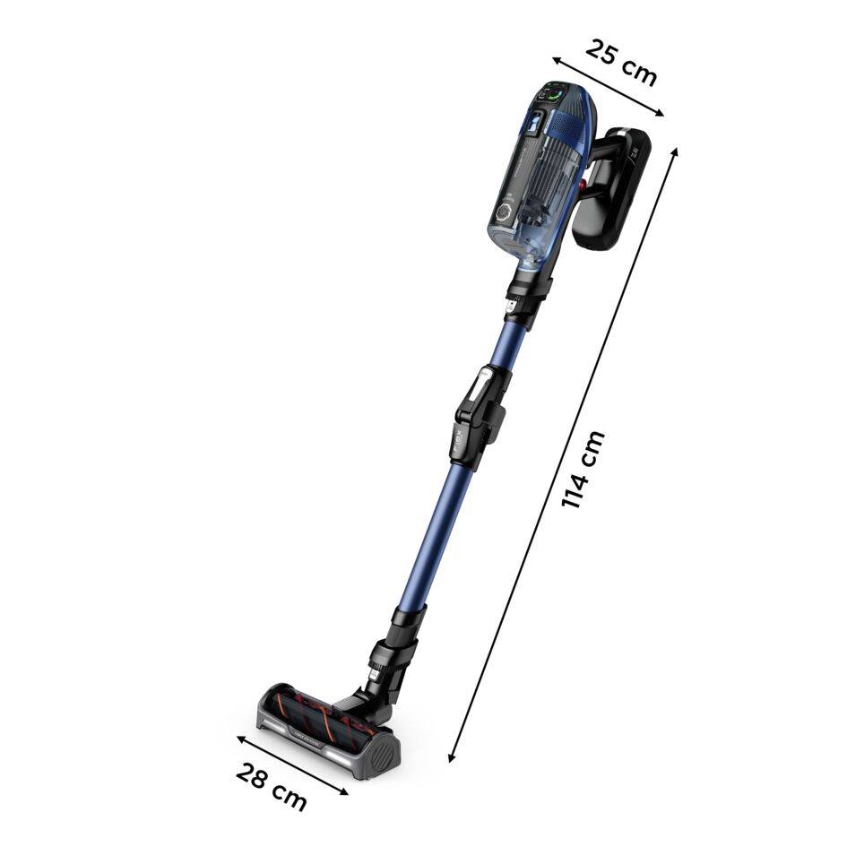 X-Force Flex 14.60 Aqua RH99C0 Aspirateur balai 2-en-1 - 200 AirWatts - 70 min d'autonomie - 0,9L